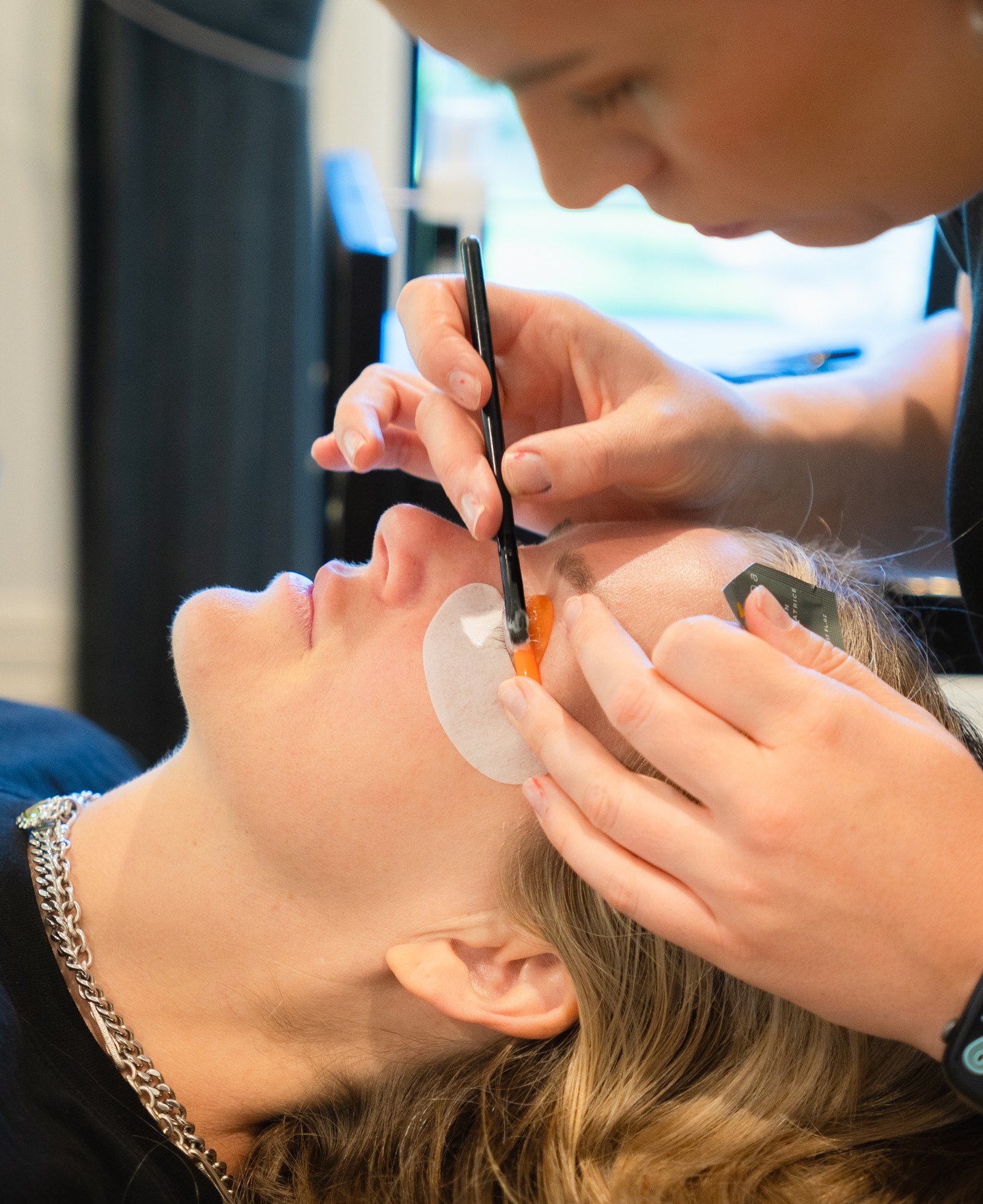 If you have been thinking about a lash lift, this is your sign.
At Ramai we use the Elleebana Lash Lift system, one of the most trusted lash lift brands in the world, and for good reason. It lifts your natural lashes from the root, opens up the eyes and creates the look of longer, fuller lashes without a single extension in sight.
What we love about Elleebana is that it actually nourishes your lashes during the treatment, not just lifts them. The formula is formaldehyde-free and conditions as it works, so your lashes come out looking great and staying healthy.
The treatment takes around 45 minutes and results last six to eight weeks. Perfect for anyone who wants to simplify their morning routine and still look put together. No mascara required, though nobody is stopping you!
Book with Brooke online at ramai.com.au