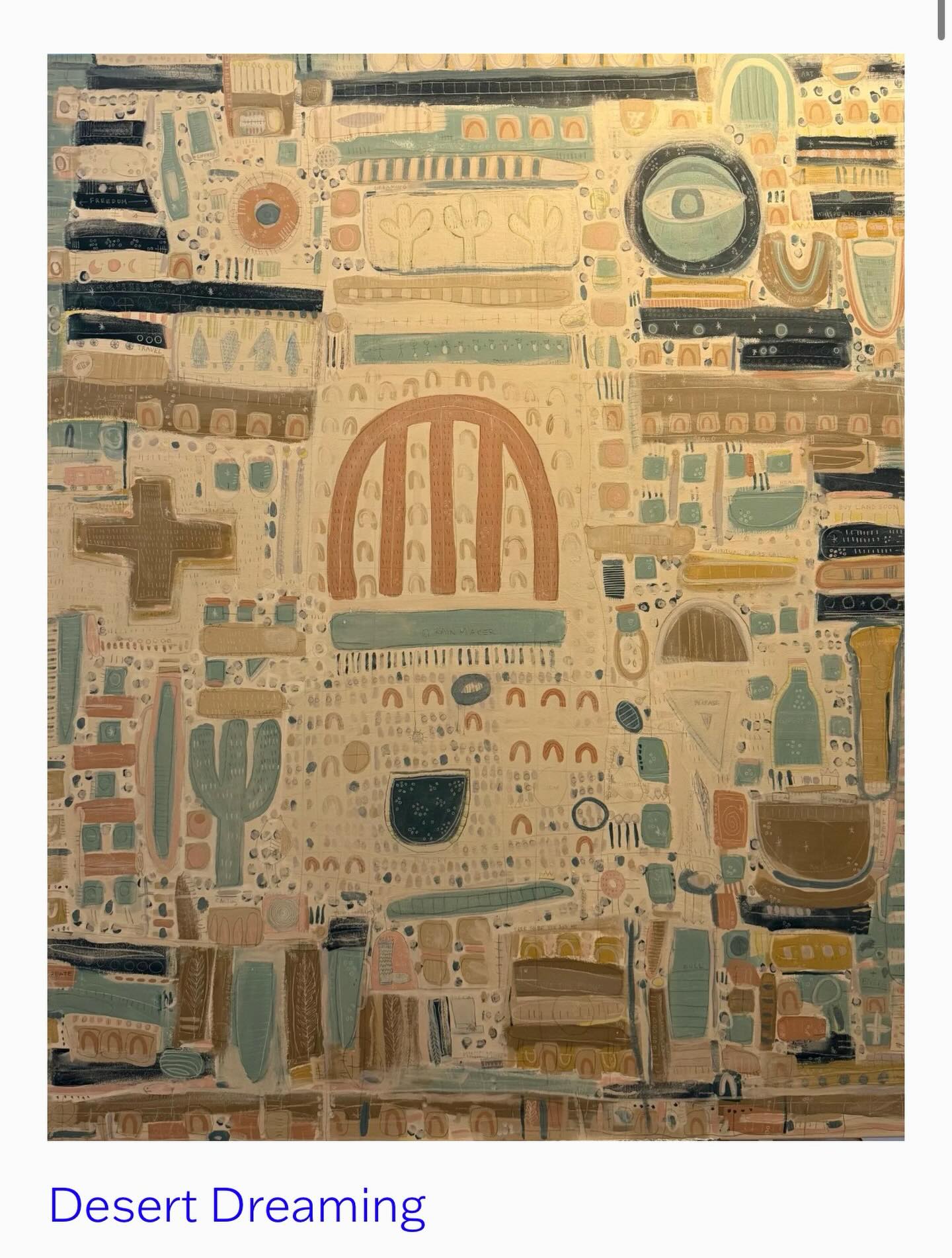 Artist reception is tomorrow! Sunday, March 8th, 3-6pm with songs & stories from @parkertwomey and @frankie.leonie from 4-5pm at @fortworksart 🤍 say hello! See the link in the story for what works are still available for purchase. If you don’t see something you love there, ask the gallery for a full list of my paintings! 🐴