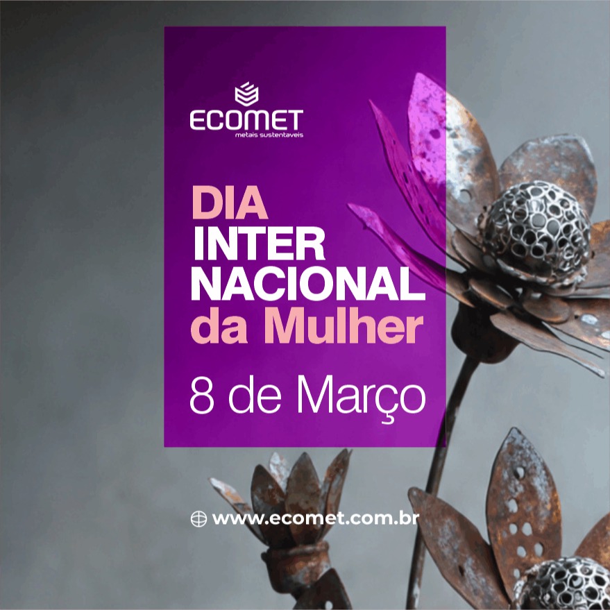 DIA INTERNACIONAL DA MULHER
8 de Março
O Dia Internacional da Mulher, celebrado em 8 de março, é uma data oficializada pela ONU em 1975 para celebrar conquistas sociais, políticas e econômicas das mulheres. Mais que homenagens, é um dia de reflexão sobre a luta contínua por igualdade de gênero, melhores condições de trabalho, contra o machismo e a violência.
.
COMPRAMOS SUCATA
✅ Cobre Vermelho
✅ Cobre Misto
✅ Cobre de Quarta
✅ Latão Peça
✅ Radiados de Metal
✅ Radiador AL/CU
✅ Bronze
.
Departamento Comercial:
RS 📞 51 99723.9229
SC 📞 51 99120.2621
.
Juntos somos mais fortes.
Nós somos a Ecomet
.
👉 MATRIZ: Rua Ítalo Raffo, 255 - Distrito Industrial - Cachoeirinha/RS
☎ 51 3441.3444
.
👉 FILIAL: Rua Álvaro Silveira, 313 - Galpão 1 e 2 - Araquari/SC
☎ 47 4106.9888
.
#industria #gestaoderesiduos #reciclagem #metaisnaoferrosos #meioambiente #sustentabilidade #logisticareversa #recycling