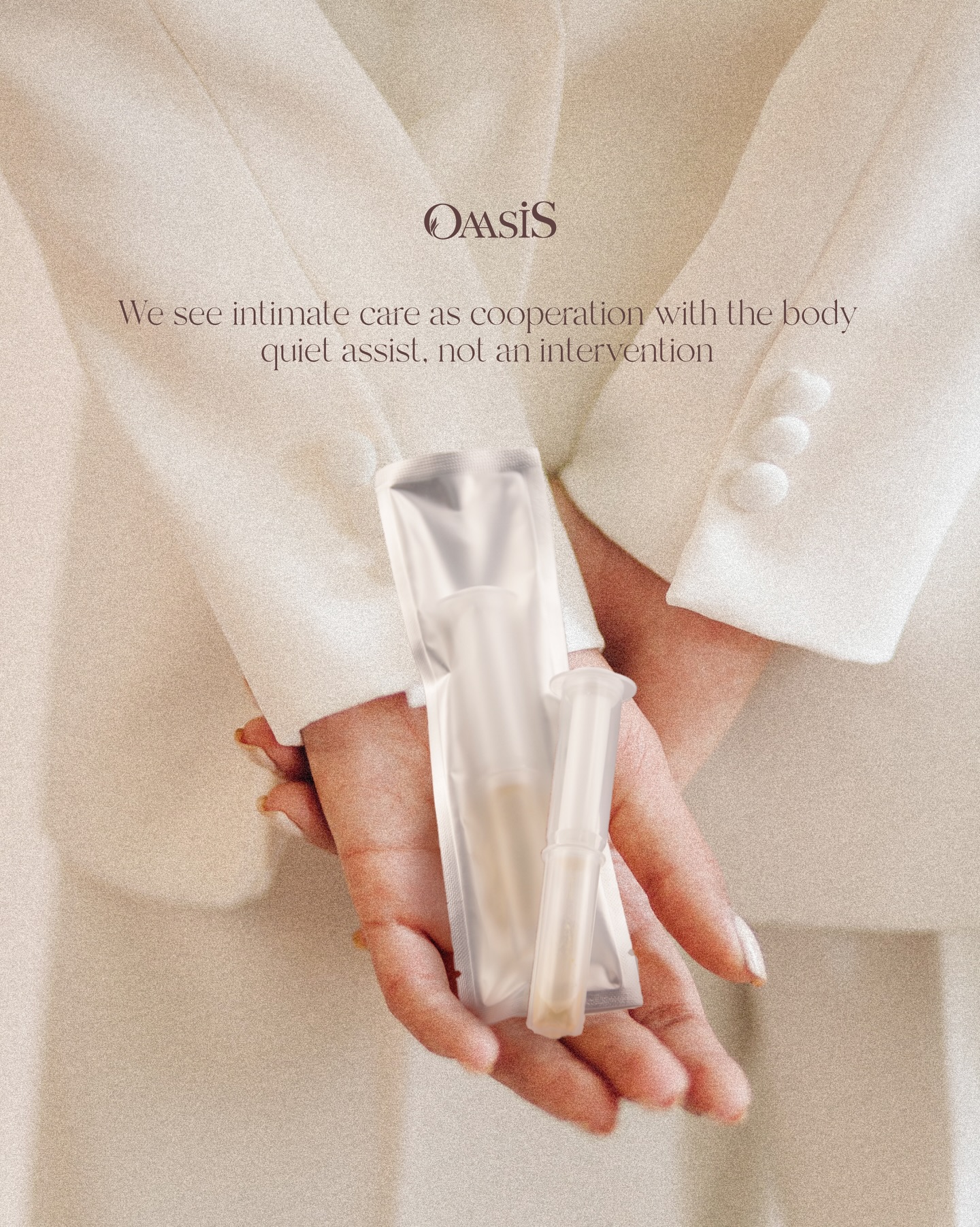 ✨
At OAASIS
We see intimate care as cooperation with the body
quiet assist, not an intervention
#OAASIS #SoulfulIntimacy #RhythmicConfidence #IgniteYourInnerGoddess #SelfCareRitual WellnessRedefined