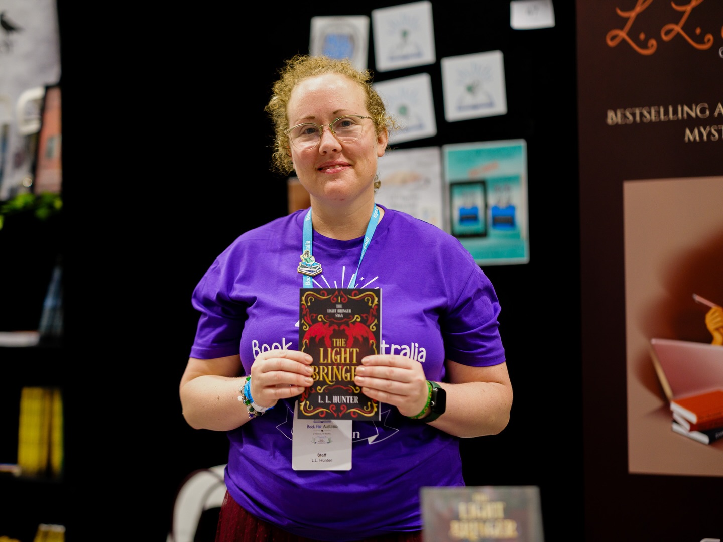 Thanks to @goldenwingpress for capturing these awesome pics of me at @bookfairaus Melbourne