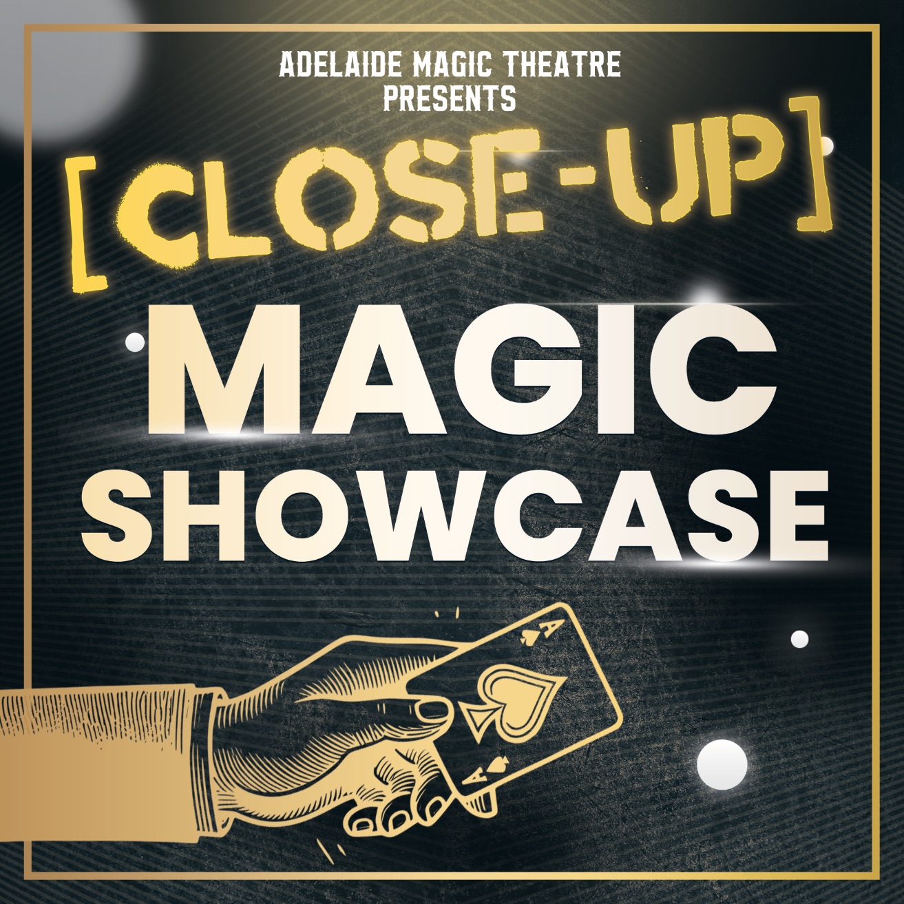 We are SOLD OUT for this Saturday at 1:30pm. Couple more tickets left for our 9pm show. This is the best place to see close up magic this fringe! #magic #closeupmagicshowcase #adelaidemagictheatre #adlfringe