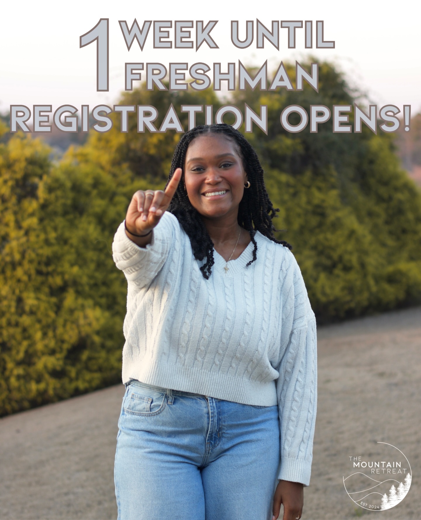 MARK YOUR CALENDARS! MARCH 13TH!🗓️
Registration for freshman and incoming students opens in just ONE week!
Have any questions? Feel free to DM us!