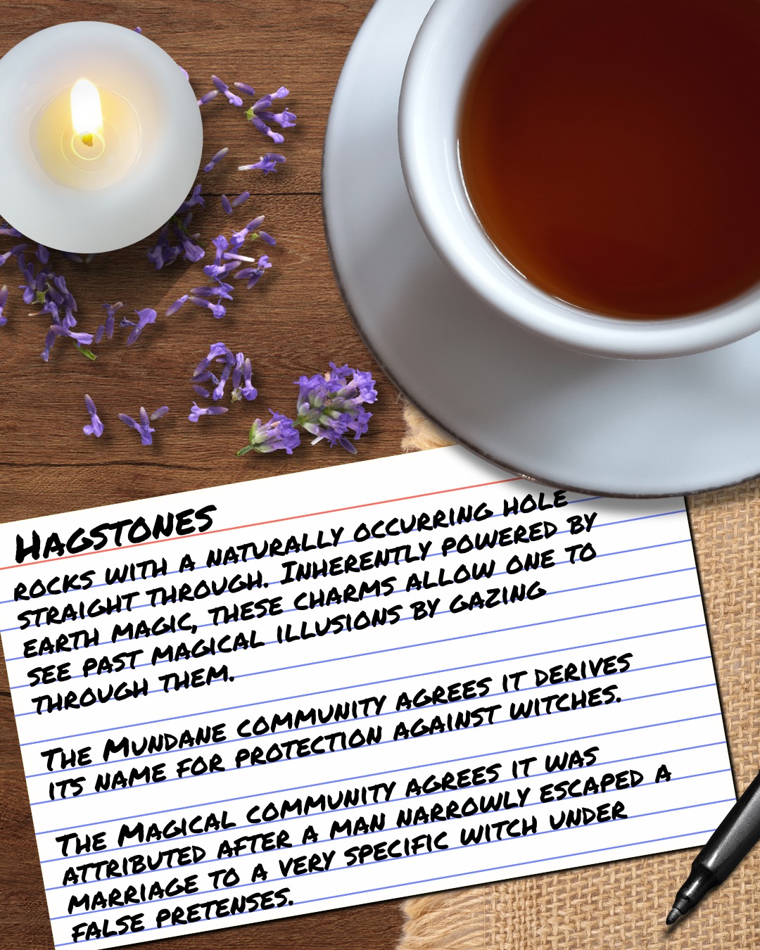 Sometimes, when writing book 2 or 3, you have to repeat a footnote to remind your audience what something is... and then you get to figure out a fun new way to explain something and add to the lore you'd already created around it.
#TheHearthWitchsGuide #Funny #sapphicbooks #wlw #fantasybooks #murdermystery #terrypratchett