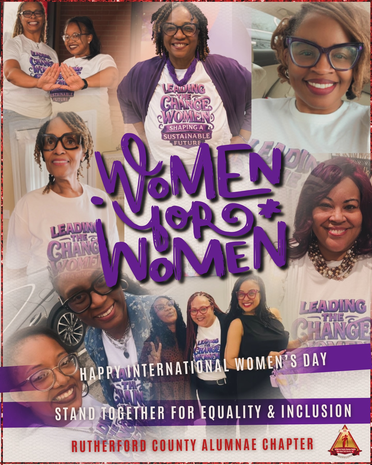 As this International Women’s Day comes to a close, the Rutherford County Alumnae Chapter reflects on the legacy of Black women who’ve shaped our communities with grace, resilience, and unwavering service. We honor our past, uplift our present, and continue building for our future. Grateful for every woman who leads with purpose — tonight and always.