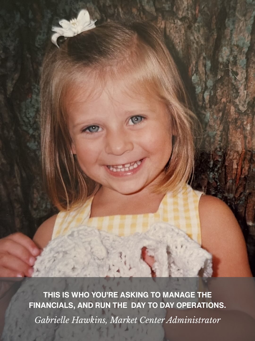 This is who you’re asking to run the brokerage you know and love ❤️
Grown up titles. Fun kids at heart!