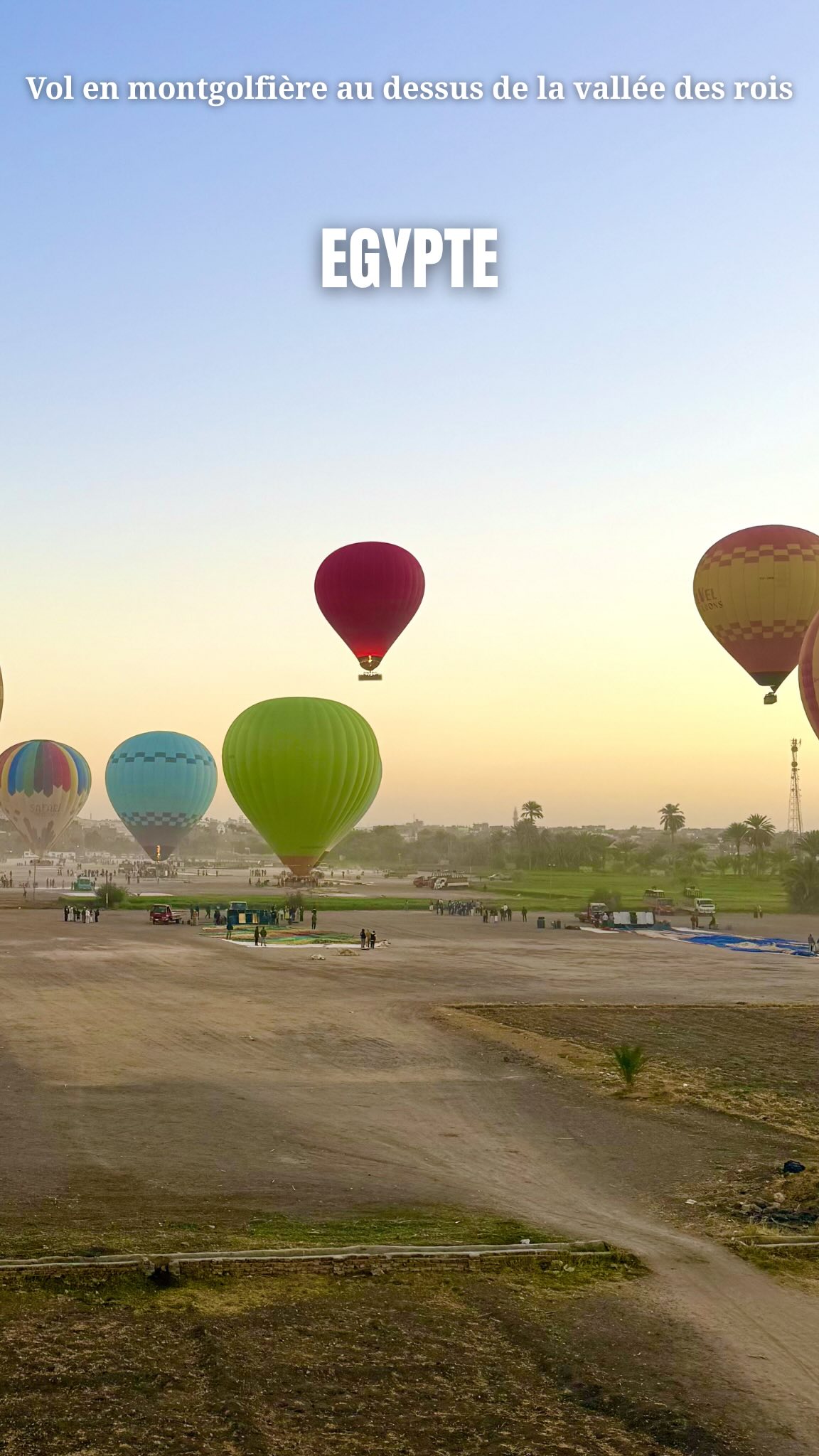 Je souhaite à toutes les femmes de se faire réveiller comme ça au moins une fois dans leur vie… 🥰
Rejoins l’aventure @pretadecoller pour plus de contenus, conseils et bons plans voyage à travers le monde 🗺️
4h00 du matin : Jojo me réveille.
Je pensais qu’on allait prendre un café.
10 minutes plus tard… je suis en train de faire mon baptême de vol en montgolfière, au lever du soleil, au-dessus de la Vallée des Rois. 🌅
Y’a des “dates”… et y’a des moments que tu n’oublies jamais. ❤️😱
Profite de 5 % de réduction avec notre code PRETADECOLLER5, valable sur toutes les activités de l’application @getyourguidecommunity @getyourguide . ✨
___
I wish every woman could be woken up like this at least once in her life… 🥰
Join the adventure @pretadecoller for more travel content, tips and hidden gems around the world 🗺️
4:00 AM: Jojo wakes me up.
I thought we were just going for a coffee.
10 minutes later… I’m taking my first hot air balloon flight at sunrise, above the Valley of the Kings. 🌅
There are “dates”… and then there are moments you never forget. ❤️😱
Enjoy 5% off this activity with our code PRETADECOLLER5, valid on all activities on the GetYourGuide app. ✨
#getyourguide #getyourguidecommunity #louxor #egypt #hotairballoon