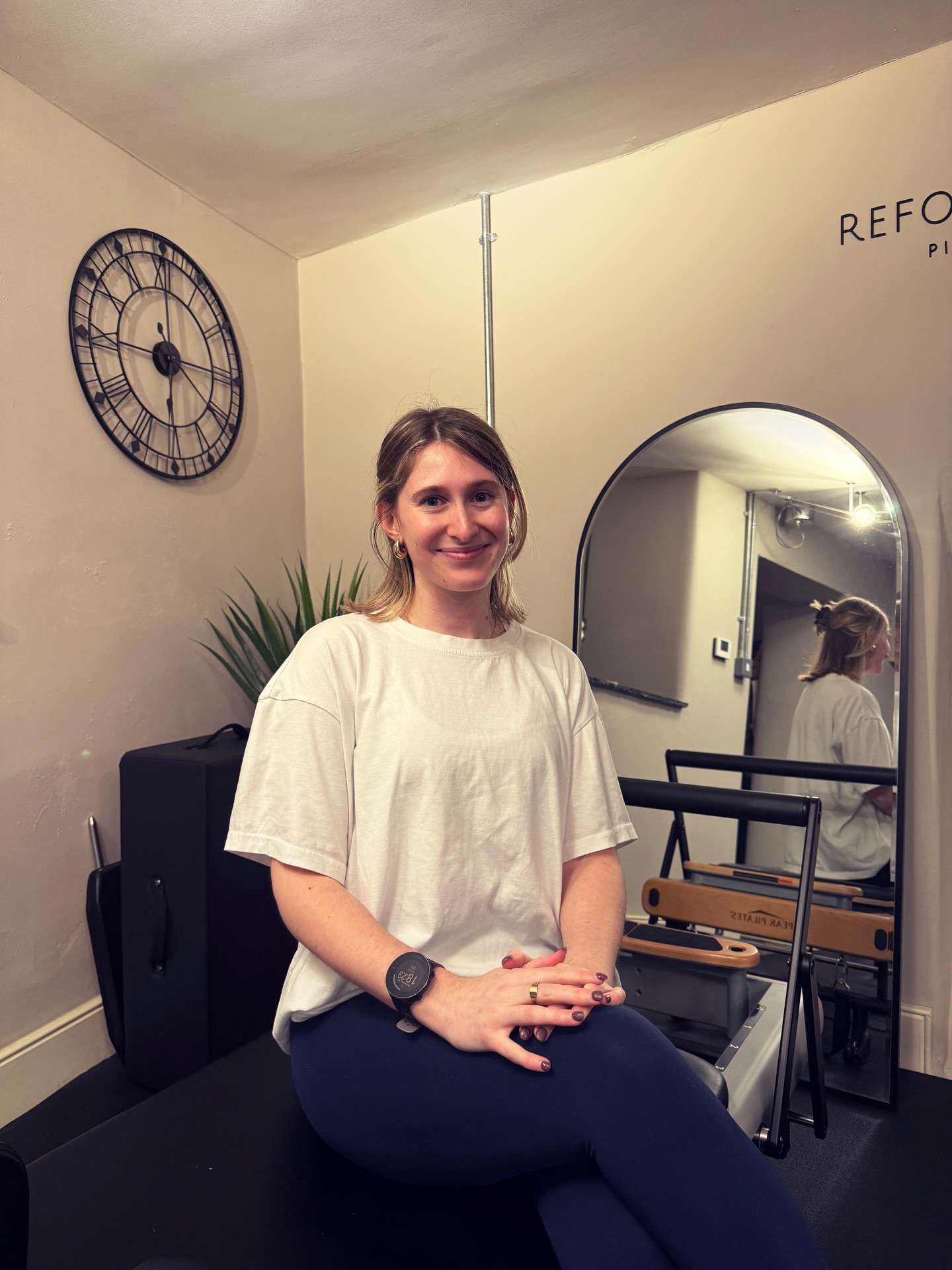 Celebrating International Women’s Day this week 💫
Meet Freya. Freya has been attending RWK for nearly two years now. She attends for a mother daughter session with her mum Sarah every week and when she can she’ll also attended a class 💕
Freya -
I am truly passionate about incorporating wellness and health into my daily routine and making sure I take care of myself.
I start each day with green tea, followed by my vitamins and supplements before work. On the weekends, I dedicate time to my skincare routine, and throughout the week, I prioritize staying active through Pilates and running.
#internationalwomensday #wellness #reformwithkaty #wells #reformerpi̇lates