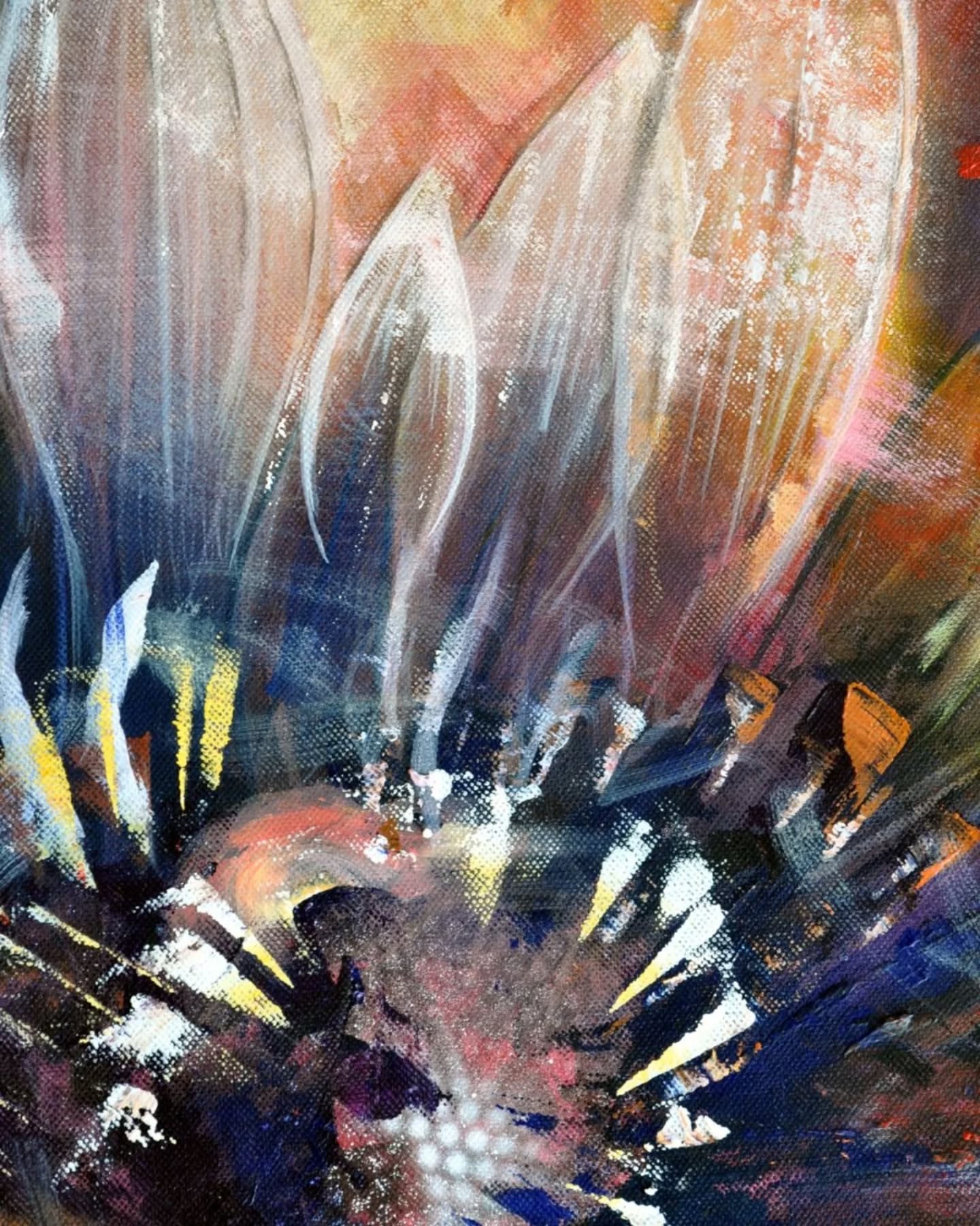 Détails choisis.
Là où la peinture vibre.
Acrylique et techniques mixtes.
Transparences, empâtements, texture, matière.
Ombre et lumière.
Instinct et contrôle.
J’imagine souvent ces fragments comme des œuvres à part entière.
Portant à eux seuls profondeur, énergie et sensations.
@belluleart
#AcrylicPainting #PaintingDetails #ContemporaryArt #belluleart