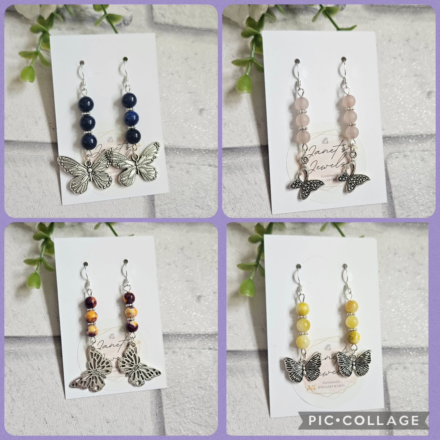 🦋 TENNER TUESDAY 🦋
Get Any 2 Pairs of Butterfly Dangle Earrings for £10!
Made with Stone Beads and Sterling Silver Hooks.
Usually Worth £8 Each
Offer Valid Today Only - 10th March
#tennertuesday #butterfly #butterflies #DangleEarrings #stonebeads beadedearrings butterflyearrings TwoForTuesday