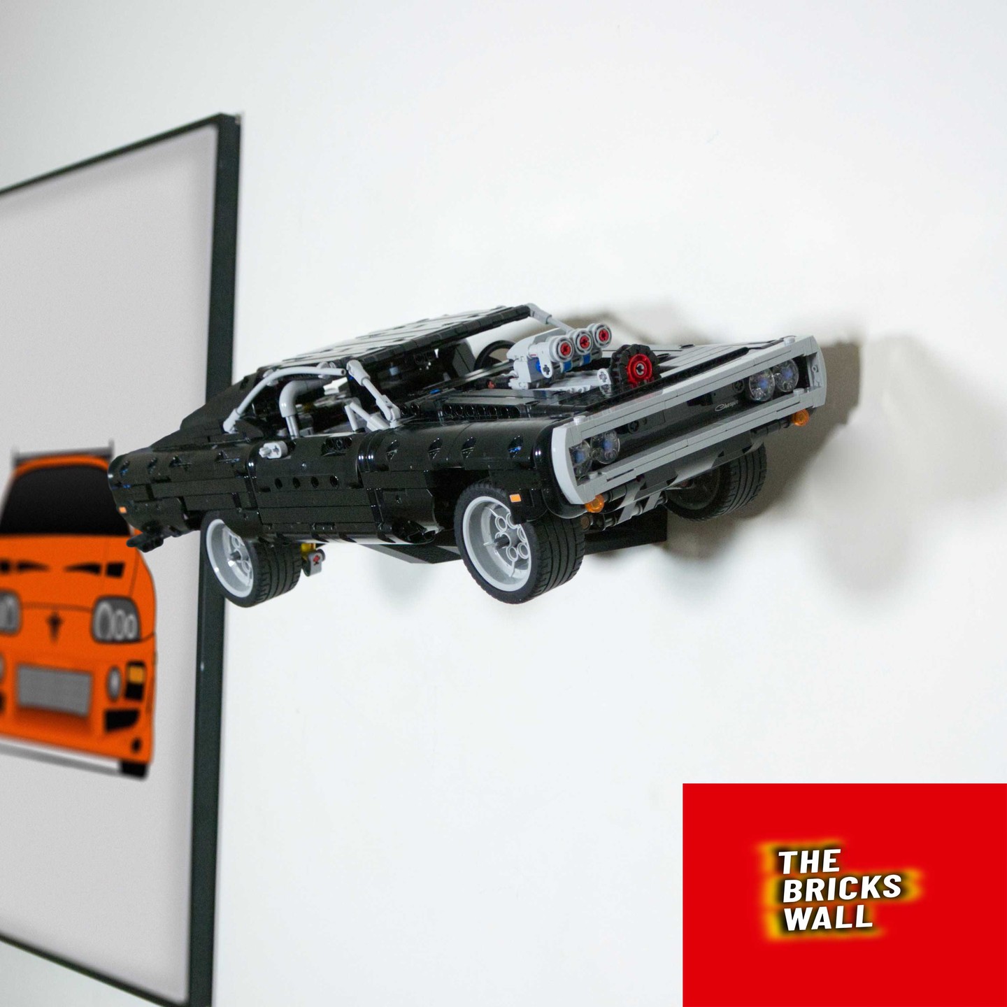 Dom's Dodge Charger 42111 סטנד לגו לקיר דגם