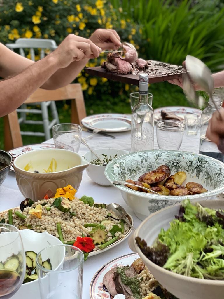 Some really ancient (five years!!!) photos of a test run of one of our first wedding menus. Really handy excuse to get the neighbours round for a feast in the garden. We can’t wait to be cooking, serving and eating al fresco in the sunshine again!
Summer 2026 weekends totally fully booked now, with 2027 dates whizzing fast. Send us a message x
#somersetfood #somersetwedding #bristolfood #dorsetwedding #devonwedding