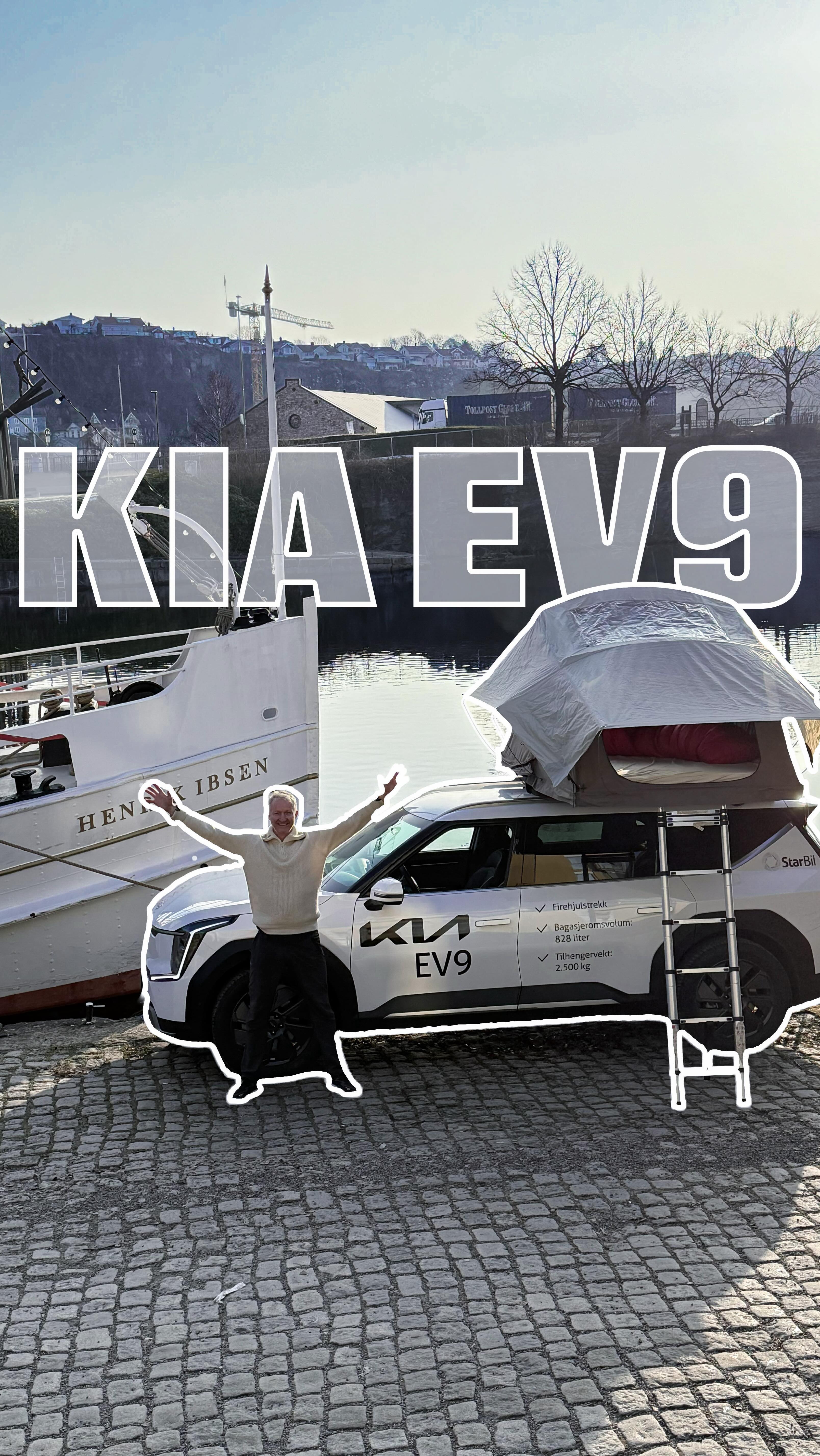 Våkne opp i telt.
Morgenbad i Skien By.
Forvarmet Kia EV9 som venter.
Ganske bra start på dagen 😍☀️⛺️