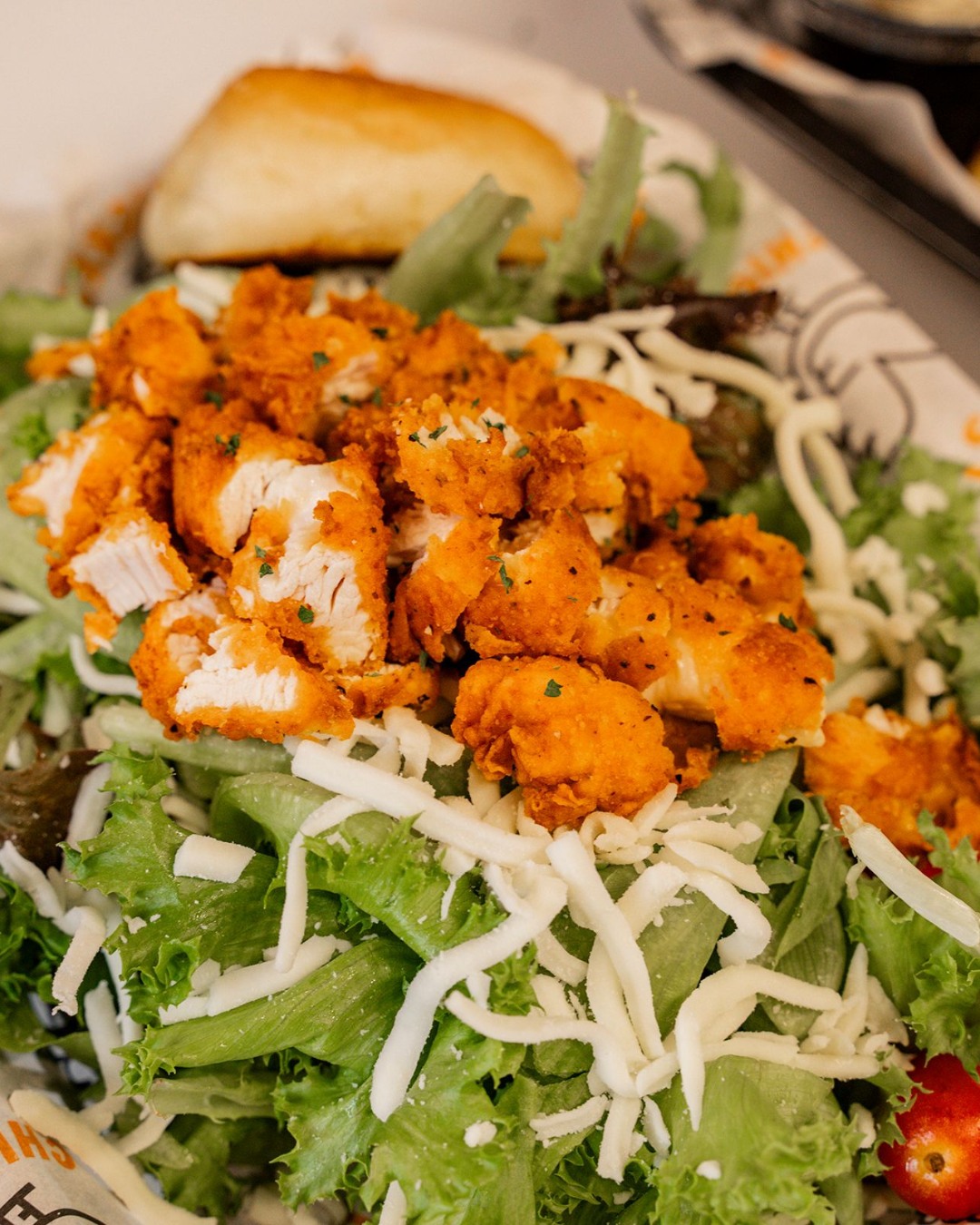 It’s called Just Chicken for a reason.
Just Salad when you want it lighter.
Just Chicken Sandwich when you want it stacked.
Just Tenders when you want the crunch.
Just Loaded Fries when you’re all in.
Simple menu. Serious flavor. Come hungry.