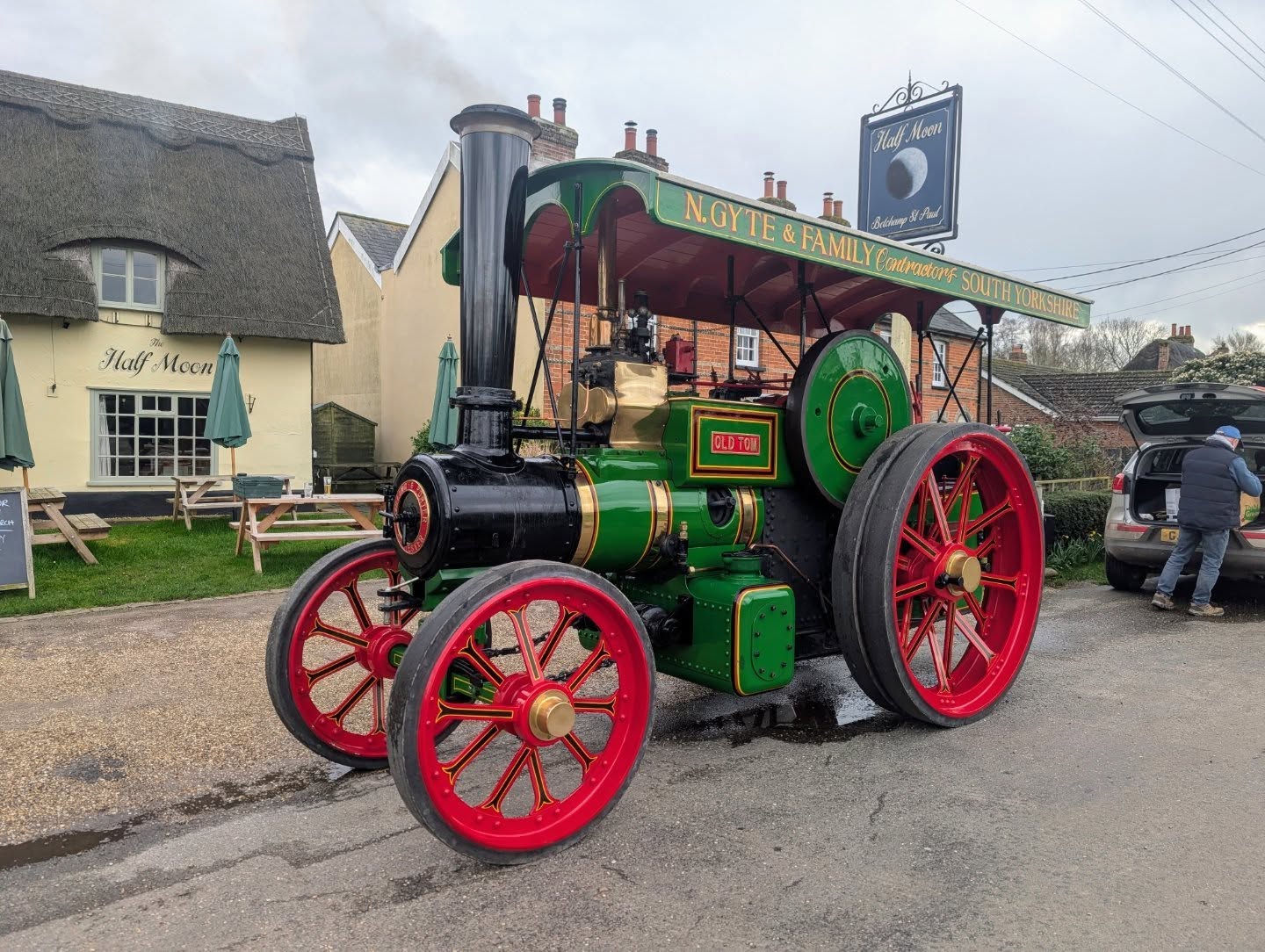 100 years old this month!
We are pleased to offer for sale Aveling 11450 which left the Invicta works 100 years ago as a 6 ton roller. Originally converted in the 1970s she has just undergone a complete restoration including extensive boiler work. This stunning engine is now ready to rally and we are sure it will offer the new owner many years of enjoyment.
For full details and videos please see https://www.legacyvehicles.co.uk/full-size-steam-engines
.
.
#avelingandporter #steamtractor #steamengine #steamontheroad #steamup