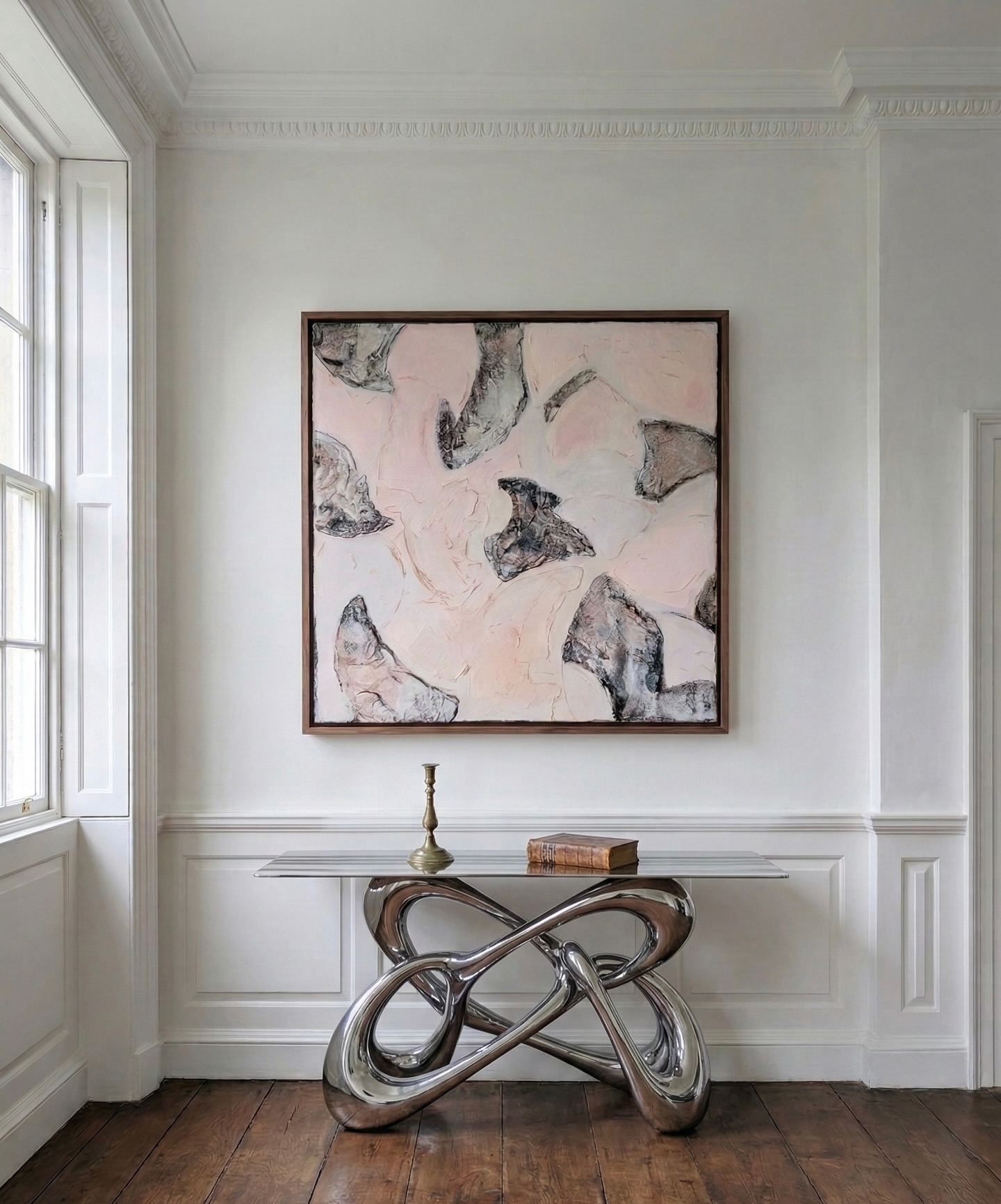 SLOPES with a walnut tray frame, do you prefer with or without? ✨🌼 #springstudiosale