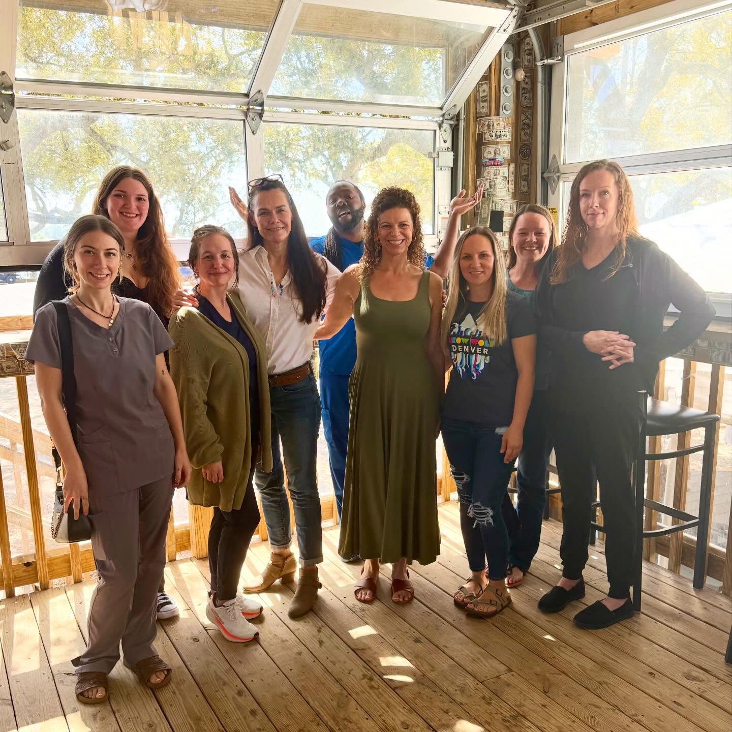 Yesterday we celebrated the incredible women of Bodyworks. 💫
For International Women’s Day, the entire team (minus Ella who was in school) went out for lunch to celebrate and yes, our honorary team member Joe joined the ladies for the occasion.
Every woman on this team brings something special to the spa. From healing hands to thoughtful care and years of knowledge, these women make Bodyworks the place it is.
They’re talented, smart, and genuinely passionate about what they do.
It’s truly such an honor to work alongside women like these every day. Happy International Women’s Day, thank you for making it so easy to celebrate you!