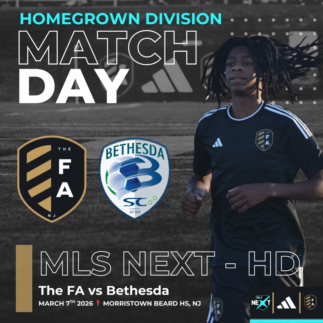Snow free and games are going.
Both MLS NEXT HG & AD divisions are in action today.
Good luck!
#TheFAway #mlsnext #nj #spring