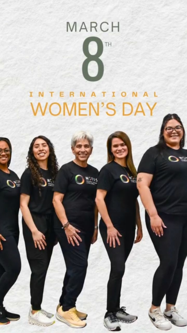 Today we celebrate the strength, dedication, and compassion of the women who make Motus what it is. 🧡
Our team of five incredible women shows up every day to help others move better, heal stronger, and feel more confident in their bodies. From patient care to behind-the-scenes work, their passion and commitment shape the heart of what we do.
To the women on our team, and to every woman working toward strength, health, and balance, today we celebrate you. ✨
Happy International Women’s Day. 💐
#WomensDay #WomenInHealthcare #MotusPT #StrongerTogether