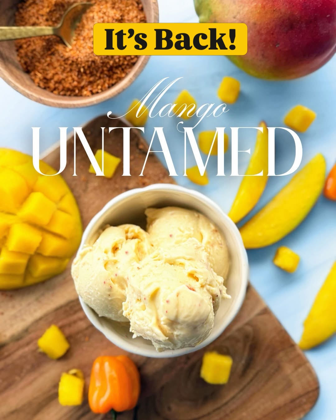 Quick Flavor Update:
🥭🌶️Mango Untamed is BACK! (Ask for extra Tajin as a topping if you really like the heat!)
We’ve got so many favorites back on the menu this weekend. Y’all pop by to see us!
324 Village Road ~ Leland, NC
Current Hours:
Sun: 12-8pm
Mon: CLOSED
Tue-Thu: 2-8pm
Fri-Sat: 12-9pm
First time visiting? Turn as if you’re going to Domino’s Pizza. We are in the building directly behind them! ☺️