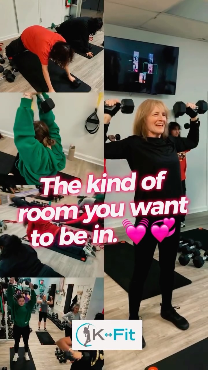 Not just a workout.
Not just a class.
A room full of women showing up for themselves and for each other.
That’s the K-Fit community. 💪