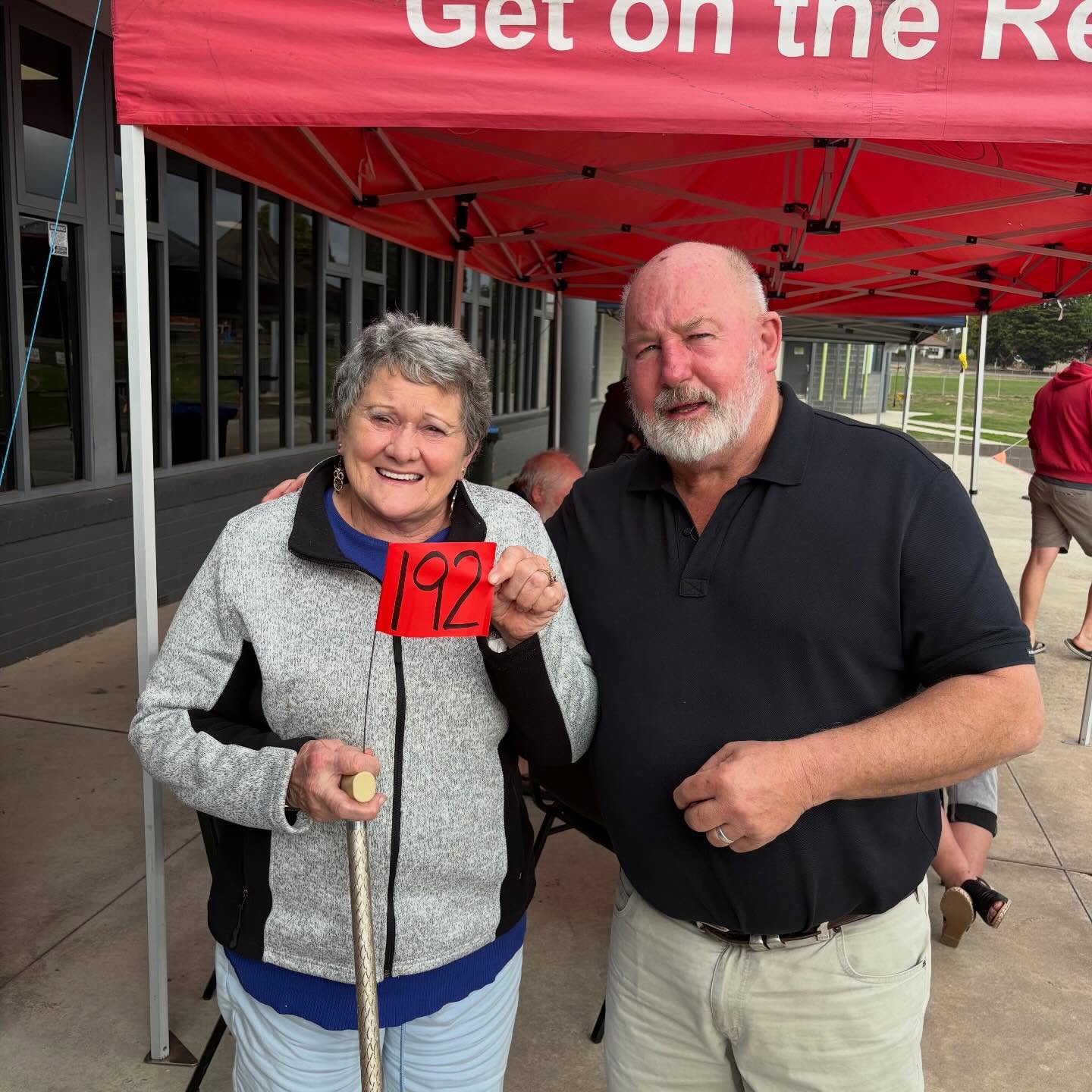 Thanks to all that attended the Ride on Roulette yesterday. Huge thank you to Woody for the mountain of work he puts in to making the day possible.
Congrats to Rhonda Crawford on winning the $5k first prize. Spot prizes throughout the day went to Andy Grant, Peter Brady and Jacki Kenny.