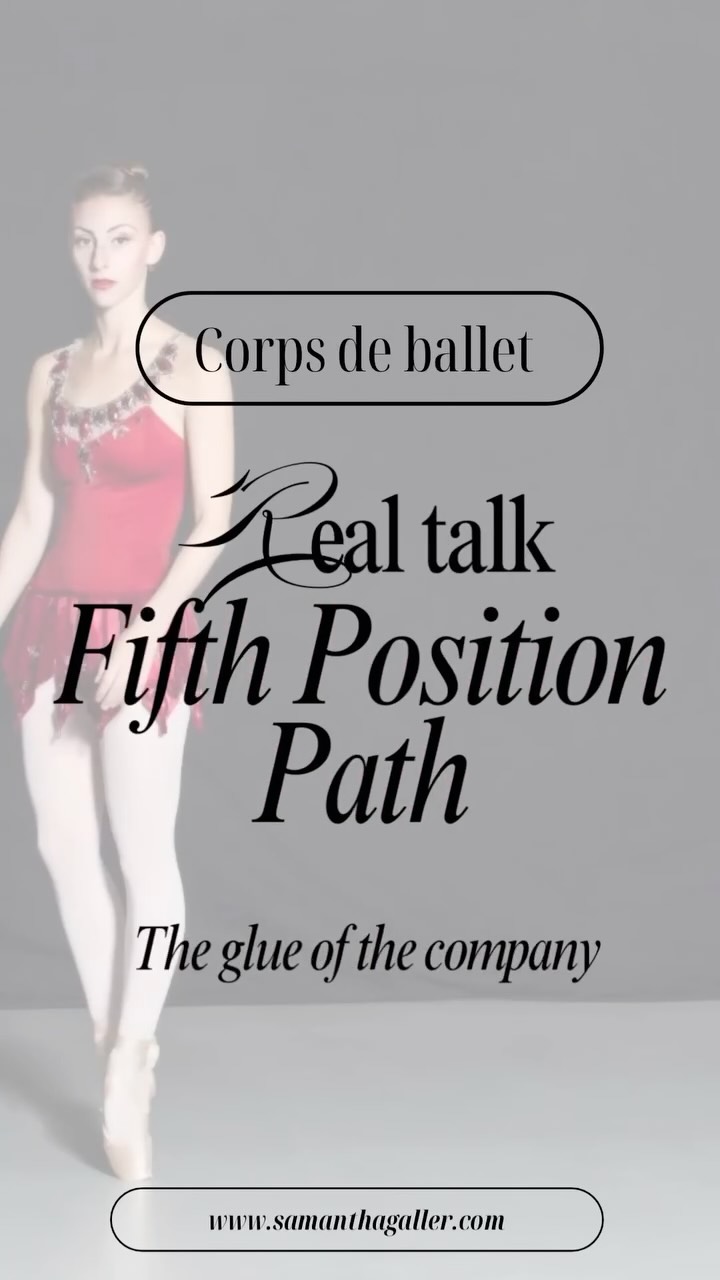 ๐๏ธ1 Minute of Truth ~ The power of the Corps de ballet | Real Talk Series | What is your favorite memory from dancing in the Corps de ballet? | Empowering, rewarding, & challenging. Countless cherished memories and a sense of support and freedom that built patience, perspective, and strength. Book The Transition Pointe for tools to navigate working in the corps de ballet. ๐ in bio. #power #fifthpositionpath