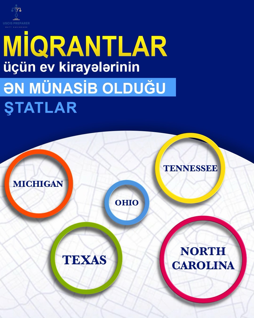 Uyğun yaşayış (kira) seçimləri, güclü iş bazarı və böyüyən miqrant icmaları bu ştatları daha planlı və davamlı edir.
Amerikada düzgün ştat seçmək təkcə kirayə məsələsi deyil — bu, iş imkanları, ailə həyatı və uzunmüddətli sabitlik deməkdir.
Siz büdcənizi və həyat planınızı qurun, biz isə miqrasiya prosesinizi etibarlı şəkildə təşkil edək.
#keşfetteyiz #usa #uscispreparer #greencard #fy