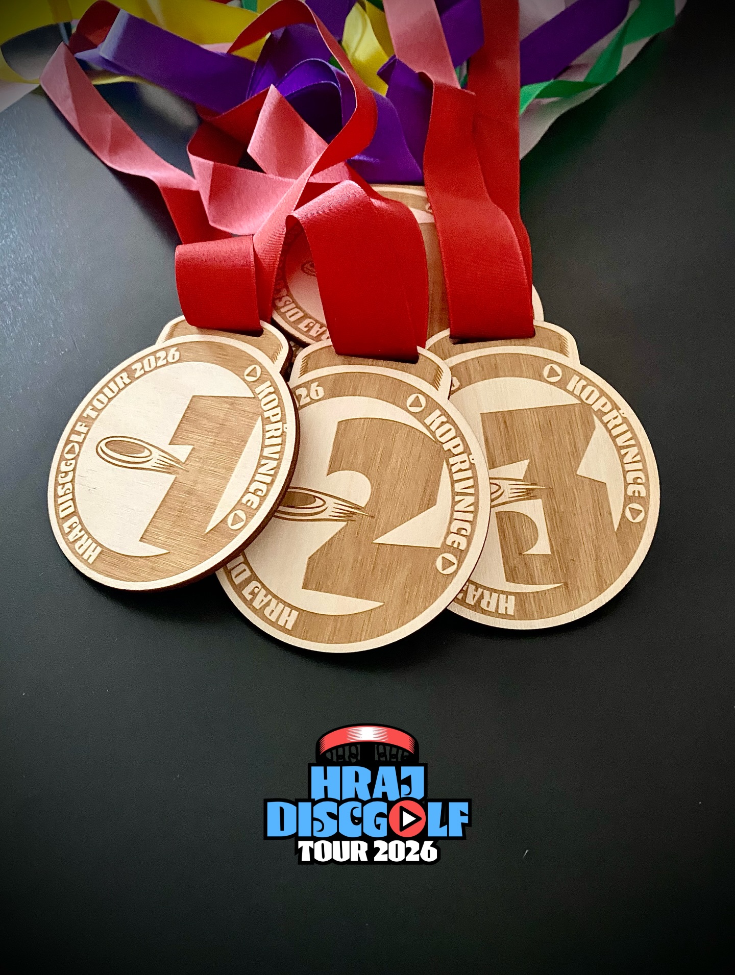 Medaile od @cistedrevo_cz už máme 🥇😍
Hraj Discgolf Tour začíná už v sobotu 14. 3. V Kopřivnici 💪 S kým se tam vidíme? 🤛
#hrajdiscgolftour #hrajdiscgolf #discgolf