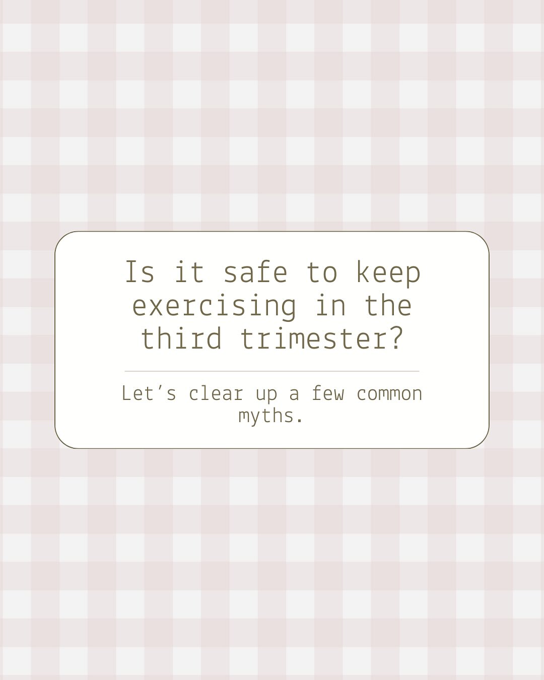 Is it safe to keep exercising in the third trimester?
For many people, the answer is yes — with the right approach.
Late pregnancy movement isn’t about pushing harder or maintaining intensity.
It’s about adapting to a body that’s changing week by week.
Supportive exercise can help:
• manage aches and stiffness
• support posture and daily movement
• prepare your body for labor and recovery
The goal isn’t to push through discomfort — it’s to choose movement that works with your body, not against it.
Save this if you’ve ever felt unsure about moving as you get closer to birth 💾
#PregnancyStrength #PrenatalFitness #PelvicFloorPhysicalTherapy #StrongMom #PelvicFloorHealth #FunctionalStrength #PelvicFloorPT #WellnessForMoms #DrWatsonWellness