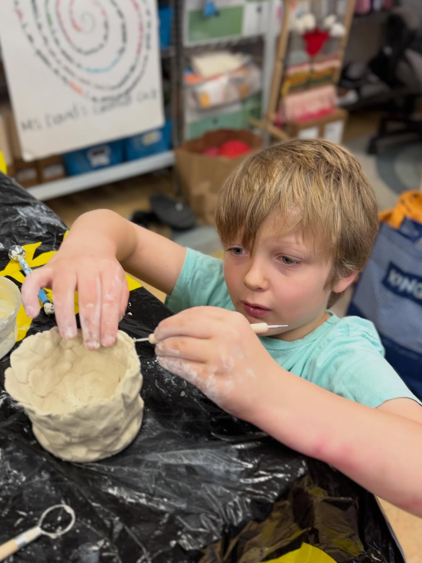 Making bowls in Sculpture Club