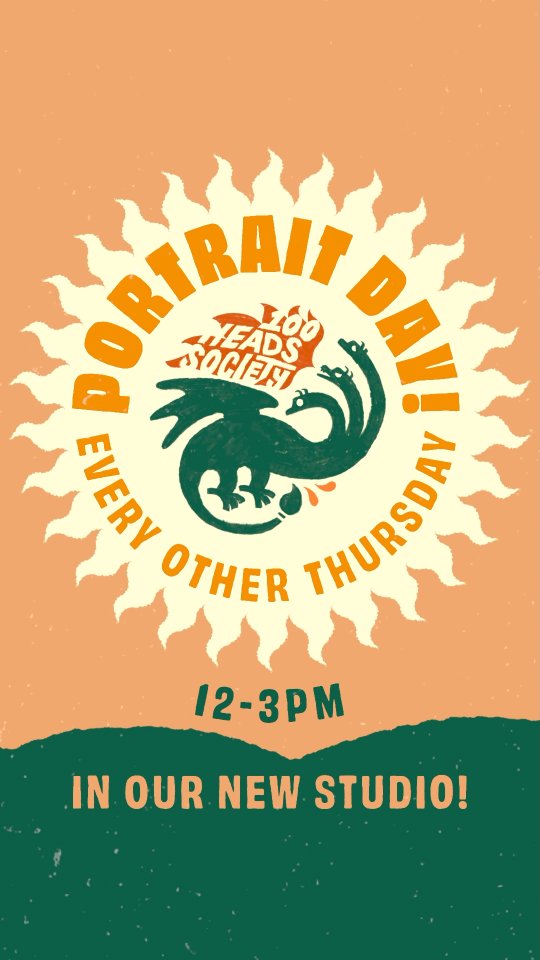 We're bringing our portrait night events into the light with portrait days! Starting next week, every other Thursday we are hosting our much loved alla prima portrait event during the day from 12-3pm! We'll have a live model, good company, and yes, your portraits for portrait day will count towards your ring! Sign up now on our website!