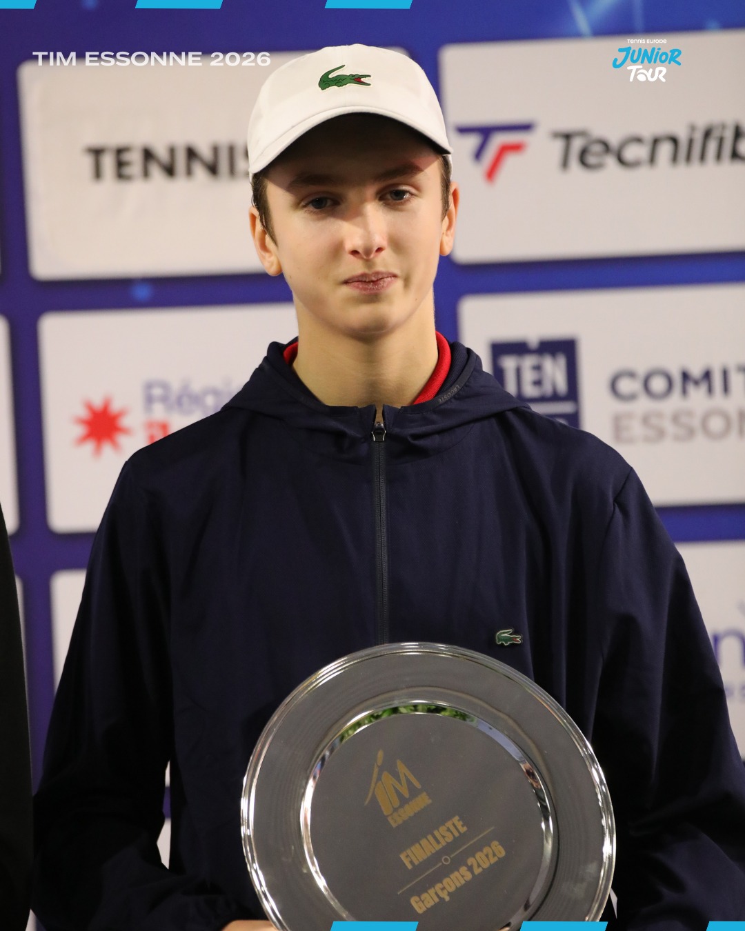 Timo MONIER VINARD finaliste de l'édition 2026 du TIM Essonne ✨
#TIMEssonne #TennisEurope #JuniorTour #NextGenTennis
