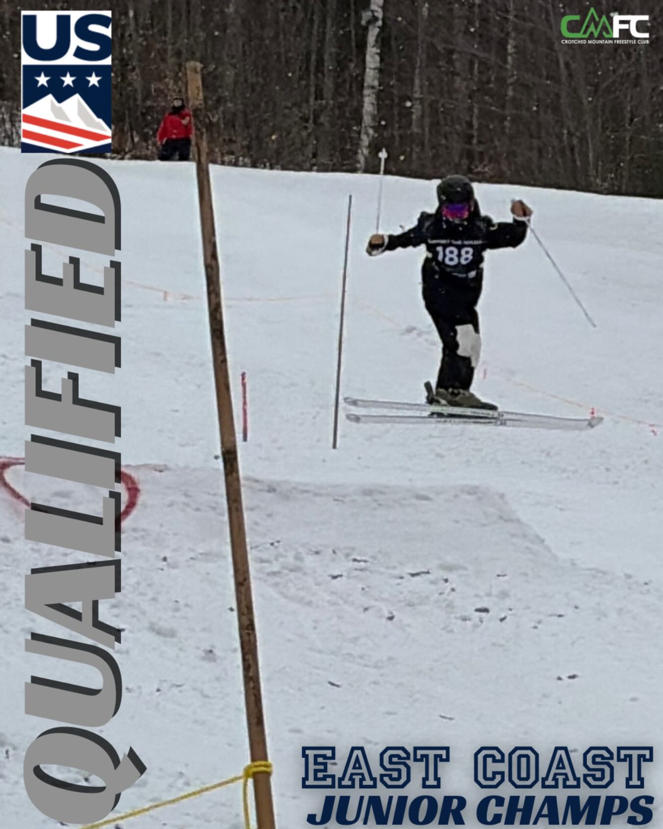 CMFC B Athletes will be heading to Easterns next week @loonmtnresort !
Our B team has had an incredible season locking in their skills and dialing their tricks. We’re celebrating your hard work!
Let’s meet Colby Jusseaume!
Age: 13
Grade and School: 7th, South Meadow School
Town From: Peterborough, NH
Started Skiing At: 4 y/o
With CMFC Since: 2026 - First Year
Favorite Part of Moguls (jumps, speed, turns): Jumps of course
Favorite Song to Bump Ski To: Welcome to the Jungle - Guns and Roses
Good luck 🍀 Colby!!
@concordmonitor @crotched_mountain @nhunionleader @easternfreestyledivision @loon_freestyle #peterboroughnh