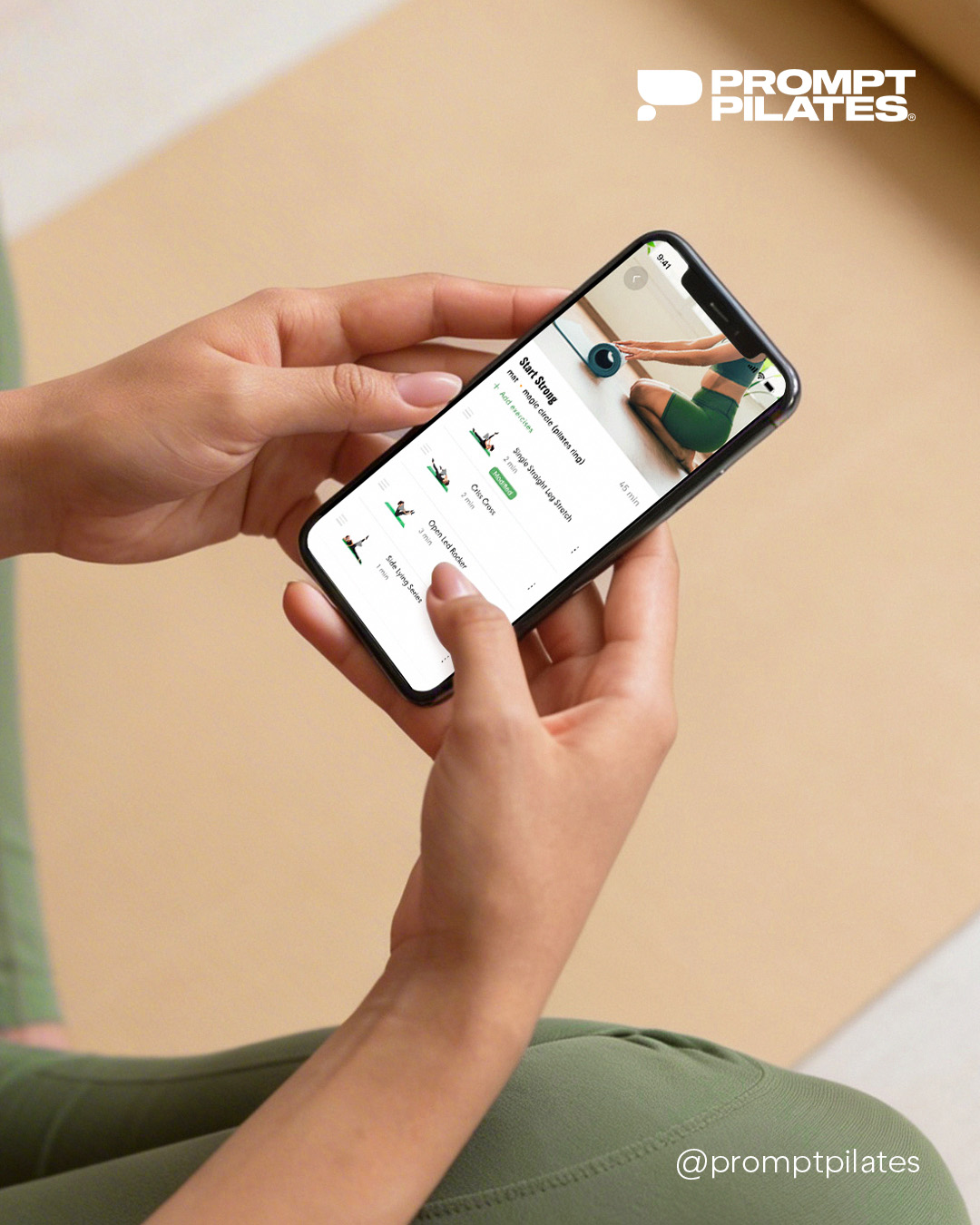 Opening the app and knowing exactly what to do removes one of the biggest barriers to consistency.
App features
Here’s what makes it different and why it might be exactly what you’ve been looking for:
One-tap workouts
Workouts are created on demand, you don’t have to scroll or filter to find something that fits your body that day.
Personalized to you
Each session is tailored to your strength, injuries, and available equipment, modifications feel clear and supportive.
Affordable pricing
Membership is structured to fit your body and your budget, with monthly plans designed to stay below the cost of a single private session.
👉 Join the waitlist for early access:
https://www.promptpilates.com/waitlist-landing-a
#pilatesworkout #movebetter #mindfulmovement #fitnessroutine