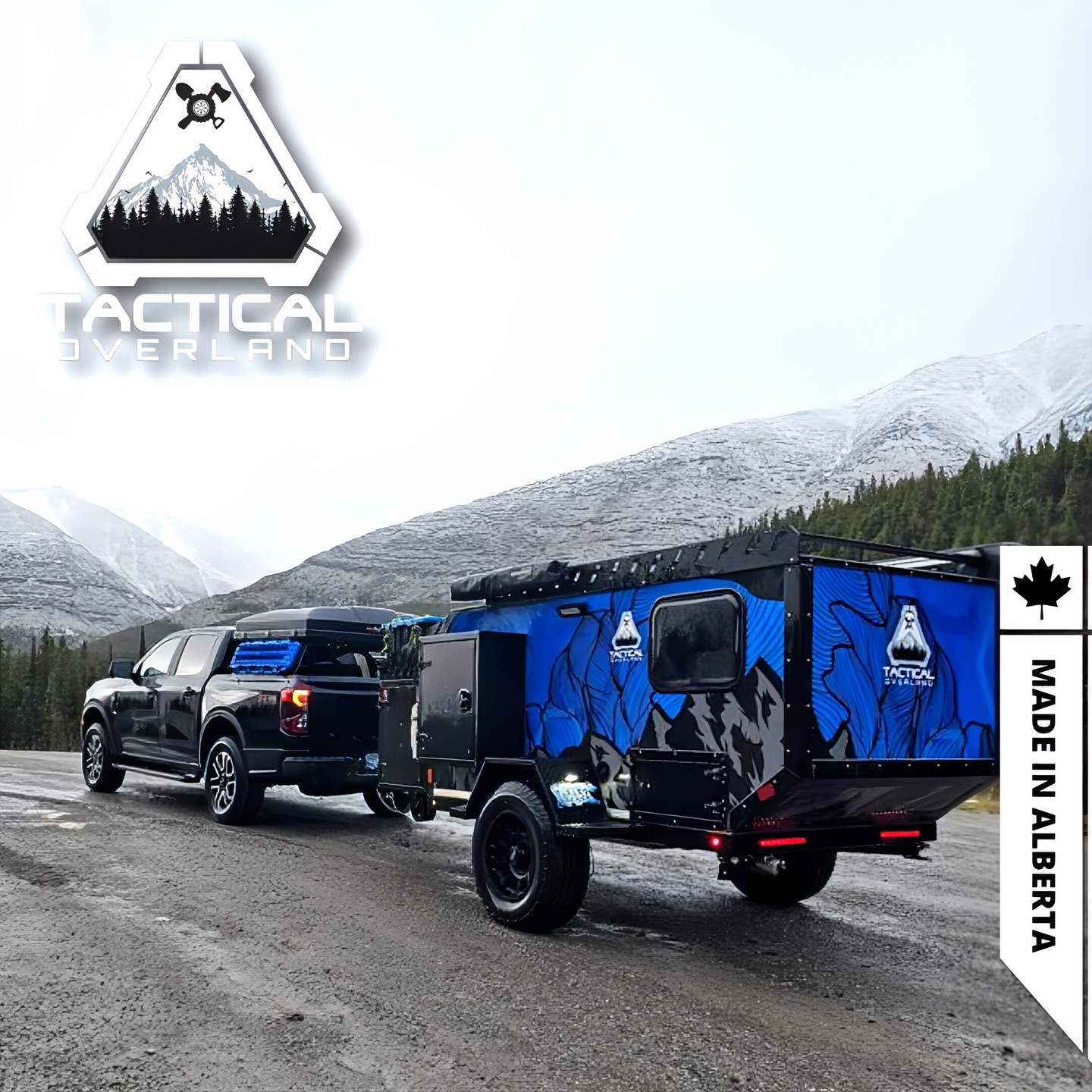 Not every trip needs a plan. Sometimes the best ones start with a full tank, a map you barely look at, and the freedom to turn down whatever road looks interesting 🤩
#tacticaloverland #adventure #offroad #camping #madeinalberta