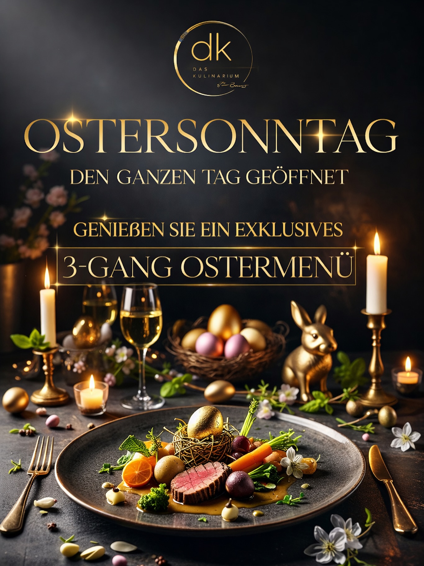 WIR HABEN GEÖFFNET 🪺🐣🐰