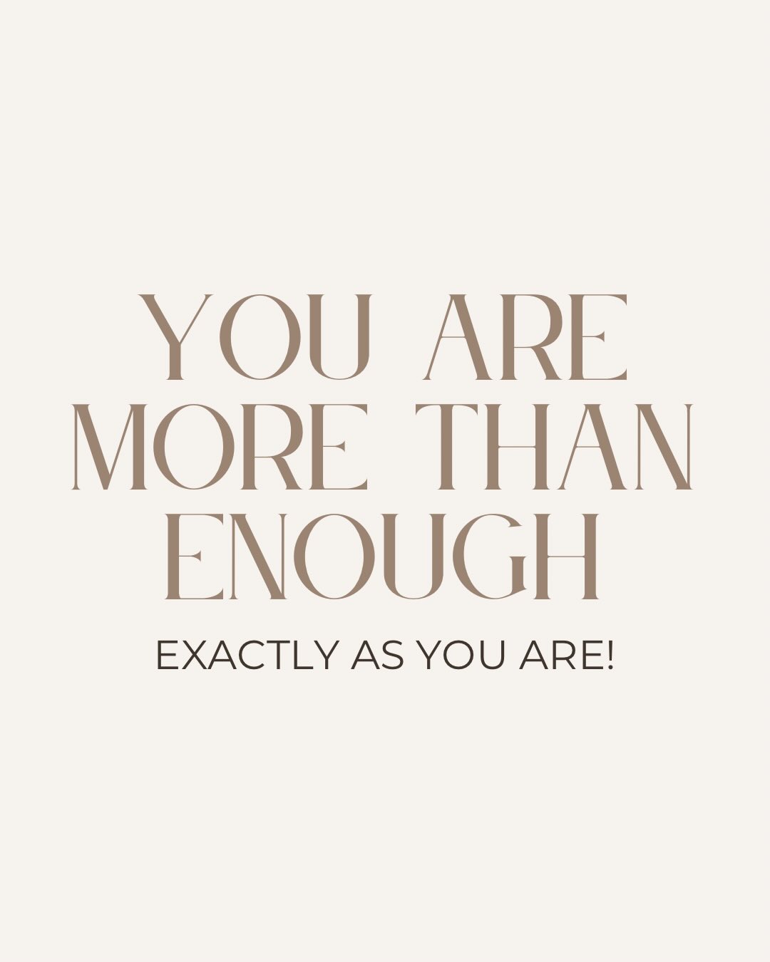 YOU ARE MORE THAN ENOUGH! ❤️
__________
To all women: you don’t have to be anything other than yourself. You are more than enough!
Vandaag is het International Women’s Day. En terwijl ik naar mijn lieve dochter kijk, besef ik hoe belangrijk het is wat wij als vrouwen elkaar, en de volgende generatie, meegeven.
Niet dat we perfect moeten zijn. Niet dat we aan alle verwachtingen moeten voldoen. Maar dat we mogen zijn, wie we werkelijk zijn.
Dat we onze eigen weg mogen volgen. Dat we elkaar niet moeten vergelijken, maar juist mogen vieren.
Want elke vrouw draagt haar eigen verhaal, haar eigen kracht en haar eigen licht.
Dat is ook exact waar alles in mijn praktijk om draait! Jou helpen om je opnieuw goed te voelen, van binnen én van buiten. Om met meer zelfvertrouwen, meer energie en meer zachtheid naar jezelf te kijken.
Want wanneer jij je goed voelt in je vel en opnieuw straalt, pas dan kan je ook de krachtigste versie van jezelf zijn.
Voor haar. Voor mij. Voor jou. Voor alle vrouwen: YOU ARE MORE THAN GOOD ENOUGH. ALWAYS! 💖
Tag een vrouw die dit vandaag mag horen.. ✨
__________
#internationalwomensday
#womensupportingwomen
#raisingstronggirls
#morethanenough
#celebratewomen