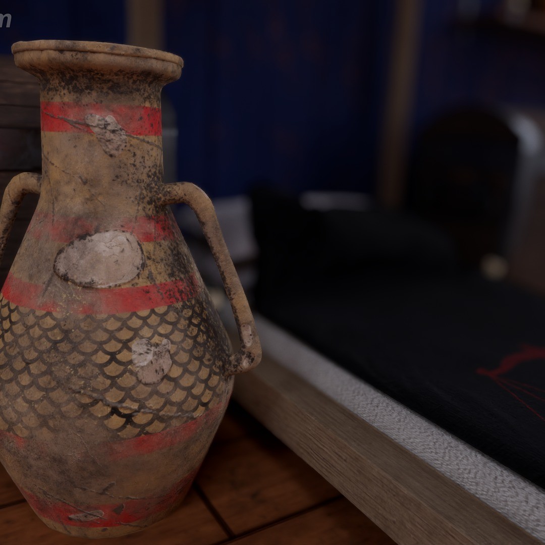 (3/5) Finally finished and gotten around to uploading my final renders for my Percy Jackson cabin scene, first started in August 2020 and worked on (one and off) until March 2022.#percyjackson #percyjacksonandtheolympians #heroesofolympus #trialsofapollo
#3dart #3dmodeling #blender3d #blender #substancepainter #substancedesigner #rendering3d