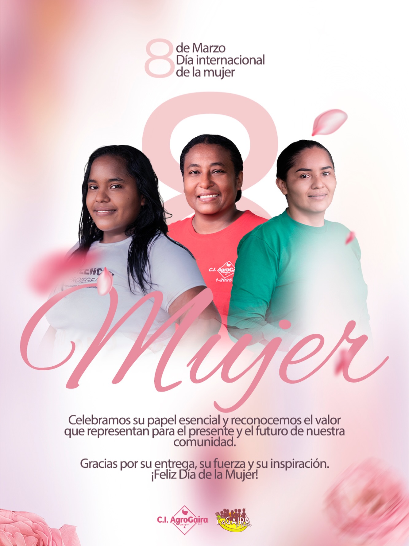 Hoy rendimos un especial homenaje a todas las mujeres que, con su dedicación, esfuerzo y compromiso, aportan cada día al crecimiento de nuestras familias, nuestras comunidades y nuestro campo.
Su trabajo, muchas veces silencioso pero siempre invaluable, es parte fundamental del desarrollo y la unión que nos caracteriza. En cada hogar, en cada labor y en cada sueño que construyen, las mujeres dejan una huella de fortaleza, liderazgo y esperanza.
Celebramos su papel esencial y reconocemos el valor que representan para el presente y el futuro de nuestra comunidad.
Gracias por su entrega, su fuerza y su inspiración.
¡Feliz Día de la Mujer! 🌸