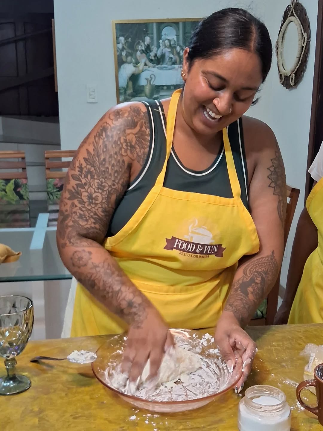 Cooking is about having a good time