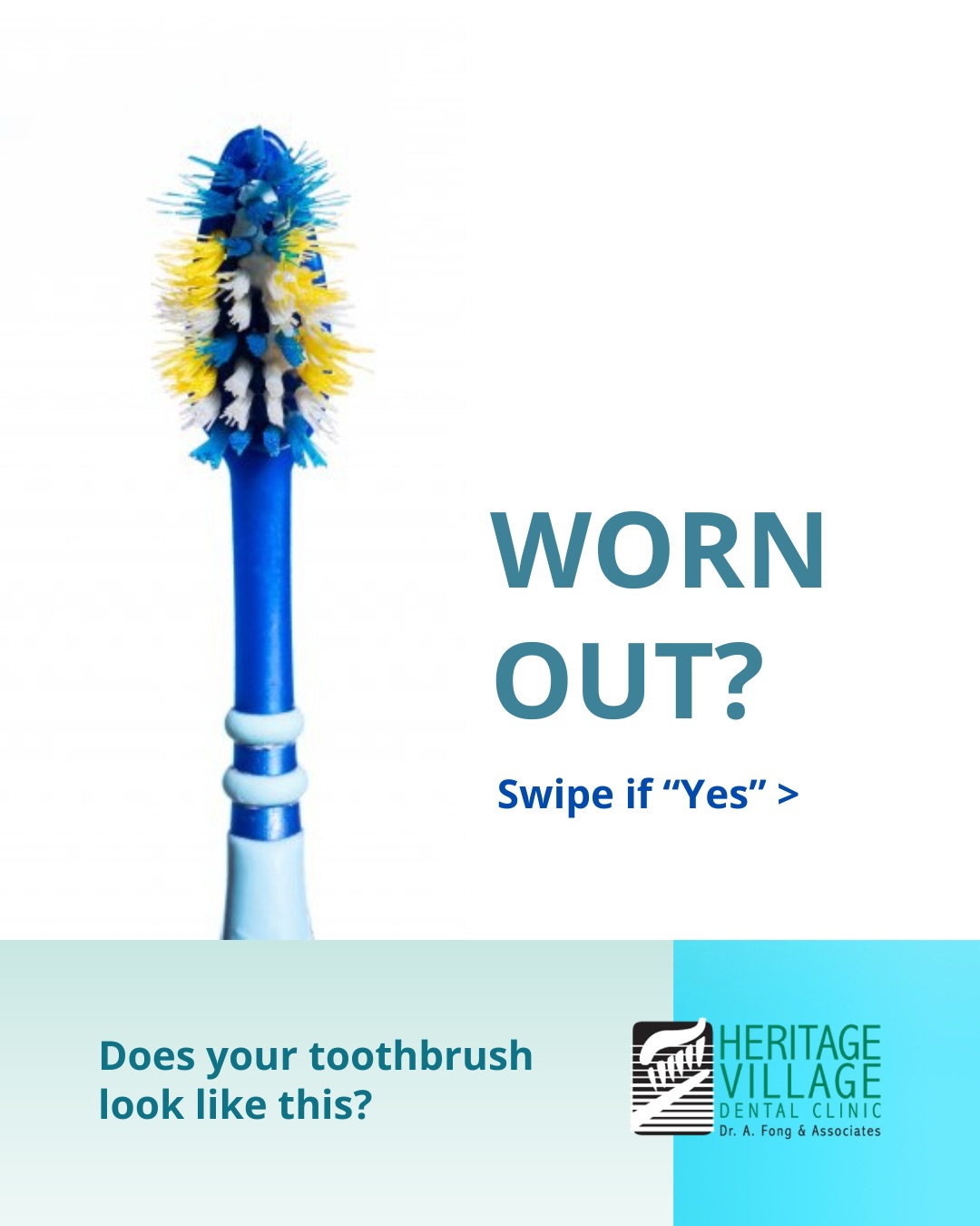 If your toothbrush looks like this… it’s time to let it go 🪥😅 Worn bristles = less effective cleaning.
But GOOD NEWS! At every hygiene appointment, our patients receive a complimentary hygiene care package to keep their smiles fresh between visits.
🦷 Always accepting new patients here at HVDC!
📞 Call us to book your visit: 780-437-4000
📍2035 111 St NW, Edmonton AB T6J 4V9