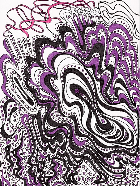 “Just Follow the Line”
Just follow the line and see where it goes.
No sketch. No plan.
The image reveals itself slowly — one mark at a time.
Ink on paper
4.5 × 6 inches
$75
Ships flat in a protective sleeve.
DM if interested.