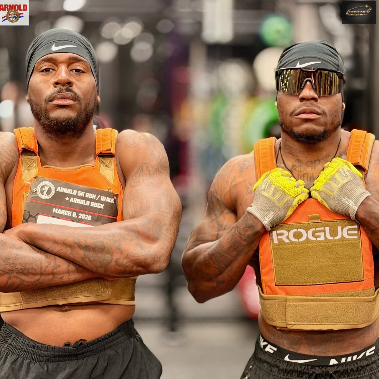 @burpeebros_ at the final day of the 2026 @arnoldsports classics.