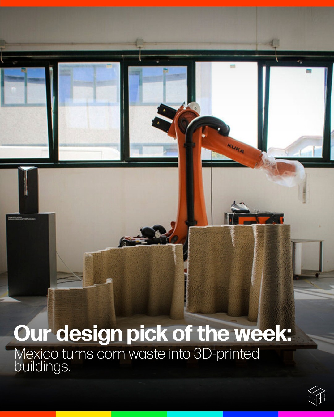 Our Design Pick of the Week: Corn Waste Construction 💡
#SustainableDesign #MaterialInnovation #Architecture #CircularDesign