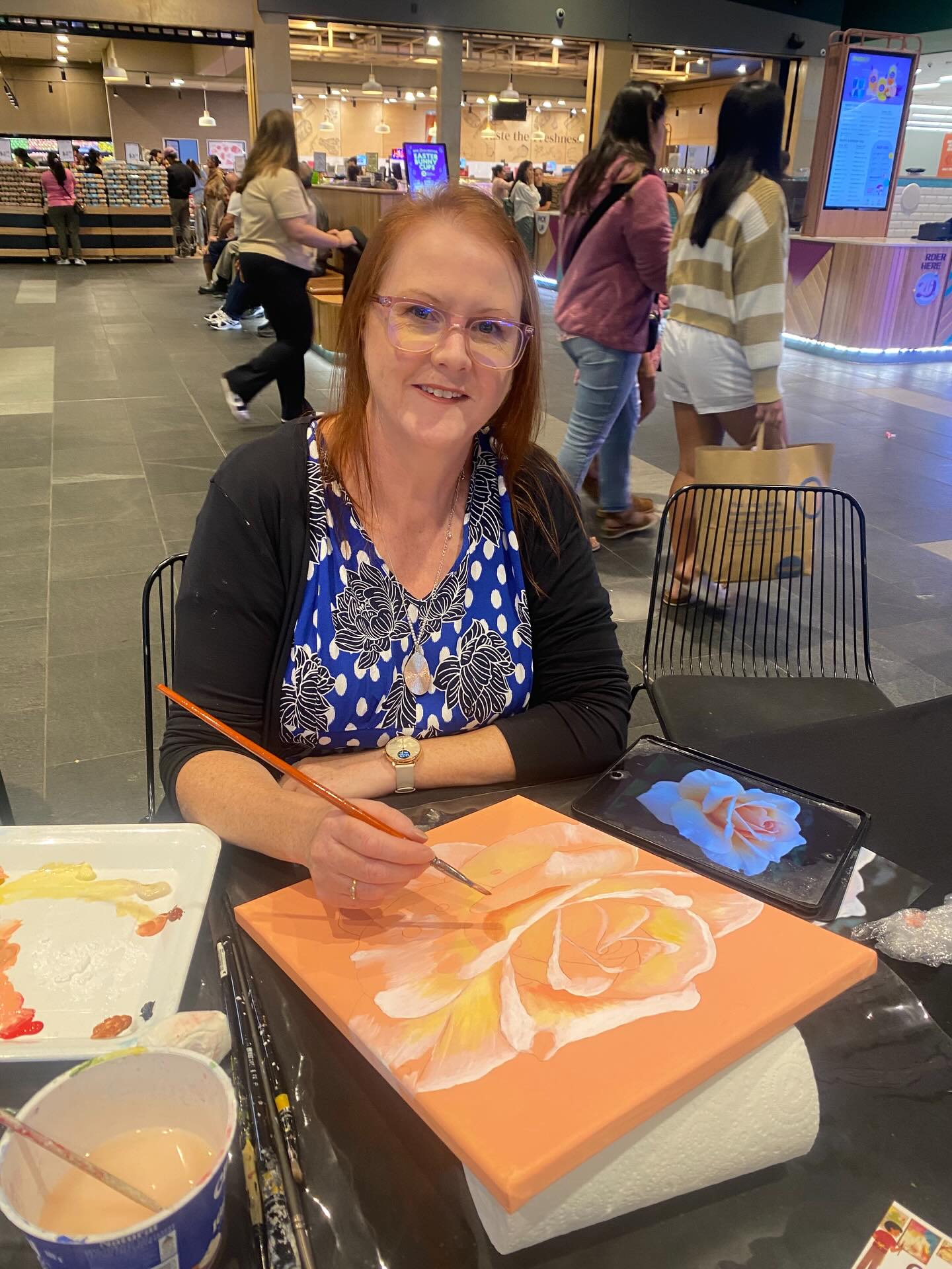 Painting demonstration at Craigieburn Central today & Sunday 15th!