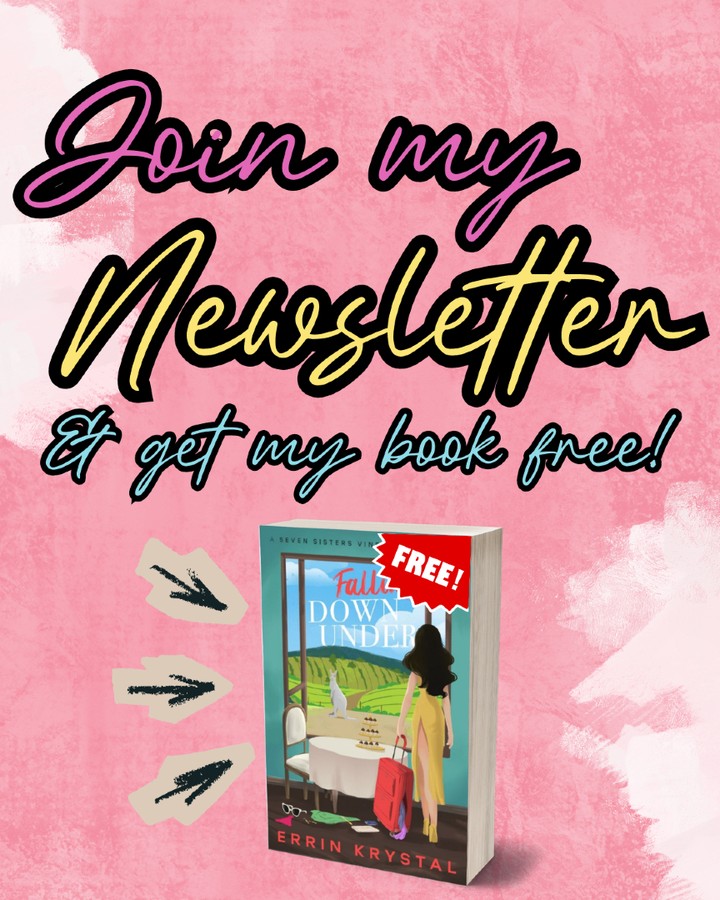 You got that right!
Pick up my book, Falling Down Under FREE when you jump aboard my newsletter mailing list.
My newsletter is jam-packed with upcoming book info, exclusive first looks, book reviews and more.
Go on! Hit the link in my bio.
#newsletter #freebook #authornewsletter #freeEbook