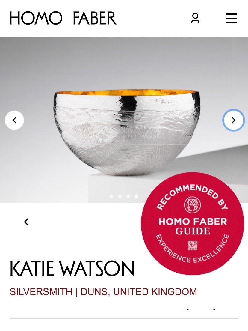 I’m delighted to share that I’m featured on the Homo Faber Guide, an international platform developed by the Michelangelo Foundation celebrating excellence in craftsmanship.
The guide highlights artisans, galleries and museums and connects makers with collectors, designers and craft enthusiasts around the world.
It’s an honour to be included among such a wonderful community of craftspeople! Thank you @homofaber ✨✨✨
You can explore the guide here: www.homofaberguide.com
#HomoFaberGuide #MichelangeloFoundation #Craftsmanship #ContemporaryCraft #Silversmithing
