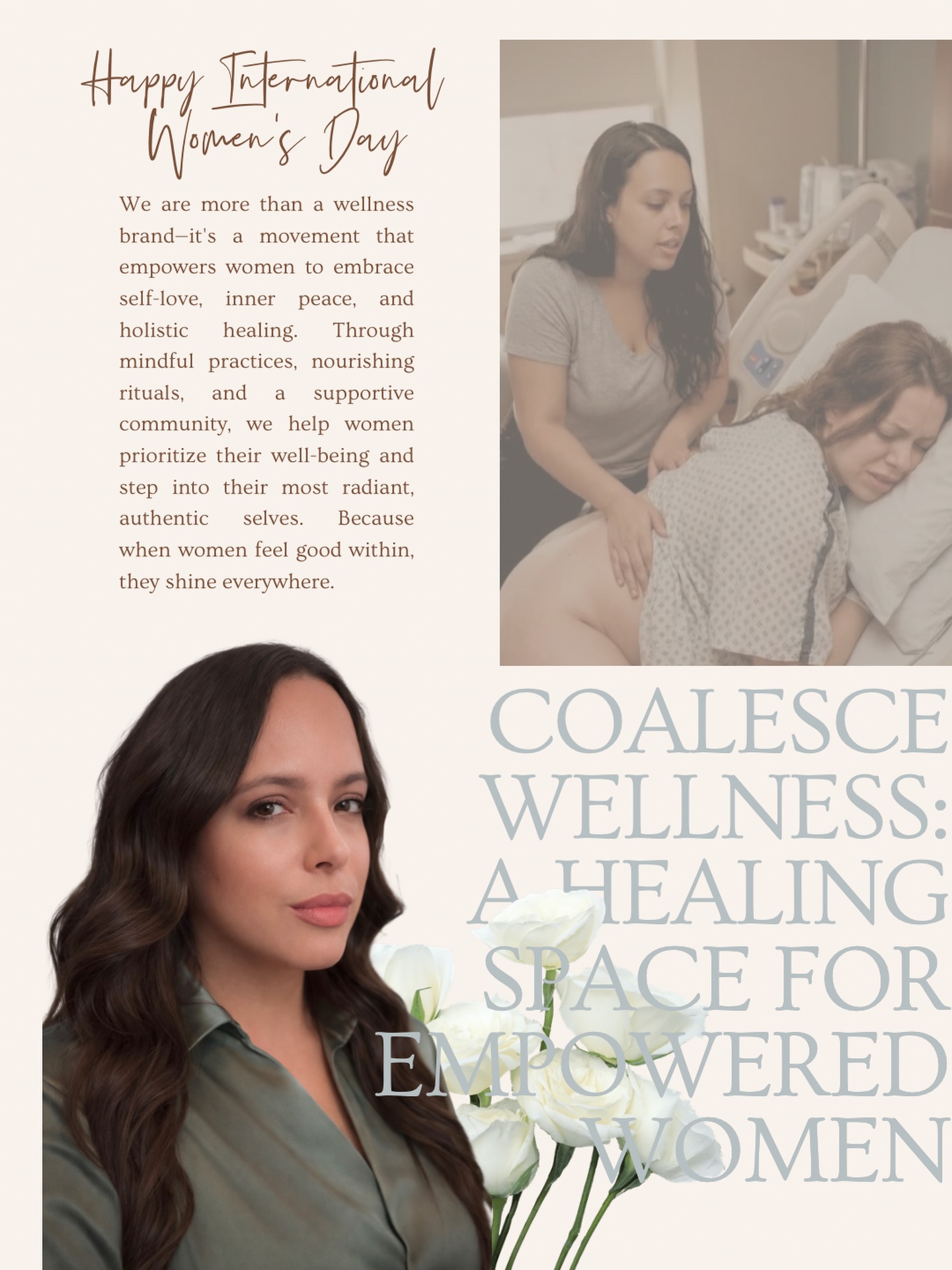 Happy International Women’s Day to all the incredible, empowered women we have the honor of serving.
Your strength, intuition, resilience, and wisdom inspire everything we do. From the journeys of healing, to motherhood, to stepping fully into your power, we see you, we celebrate you, and we are grateful to walk alongside you.
Here’s to women supporting women, nurturing life, and creating a more conscious and compassionate world.
Today and every day, we celebrate you. ✨🌿