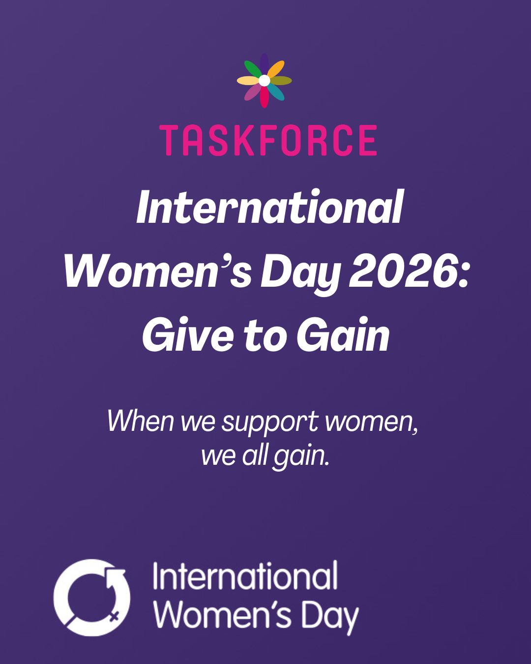 Happy International Women’s Day! 💜
Today we celebrate the strength, resilience, and brilliance of women everywhere.
This year’s theme, Give To Gain, reminds us that when we support women, we create more opportunities, stronger communities, and a better future for everyone.
All week long I’ll be sharing inspiring stories of incredible women from our community : women who lead, support, uplift, and make a difference every single day. When women lift each other up, we all rise.
Stay Tune!!!!!❤️